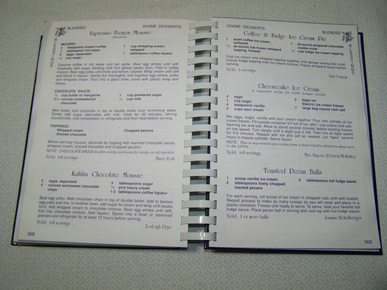 First Presbyterian Church Salisbury NC Cookbook 445 pages 800+ recipes 1998