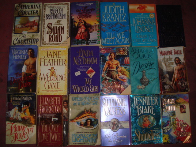 Lot of 10 HISTORICAL ROMANCE Paperback Books Popular Love RANDOM UNSEARCHED MIX