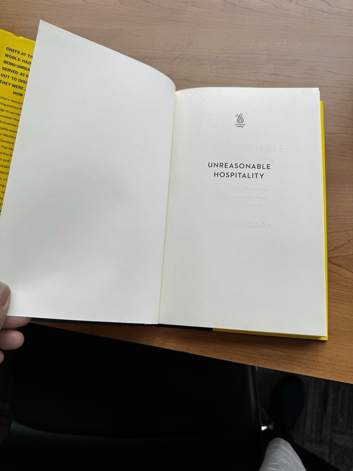 Will Guidara Unreasonable Hospitality (Hardback)