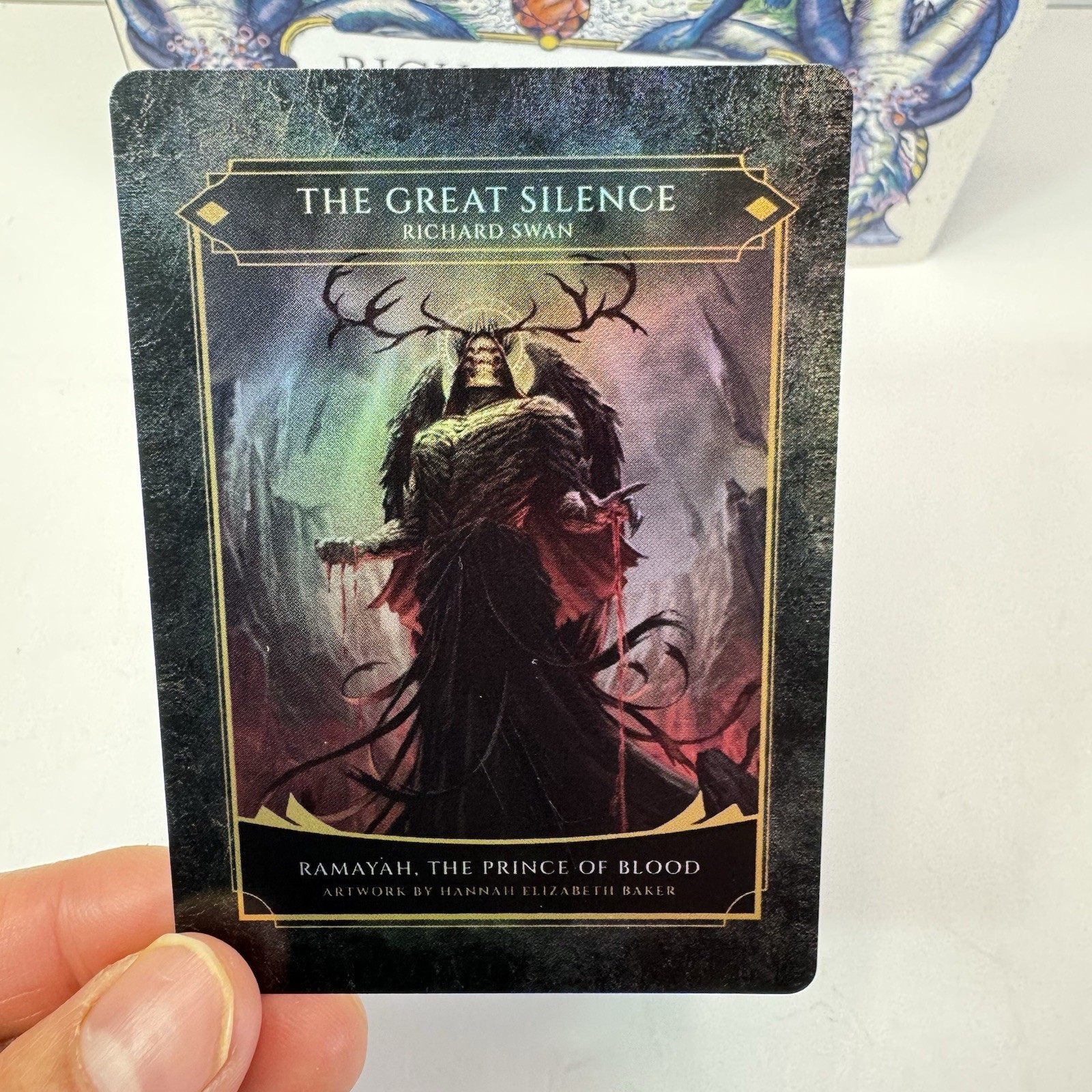 Steel Gods Richard Swan Hand Signed The Broken Binding Edition w/ Trading Card