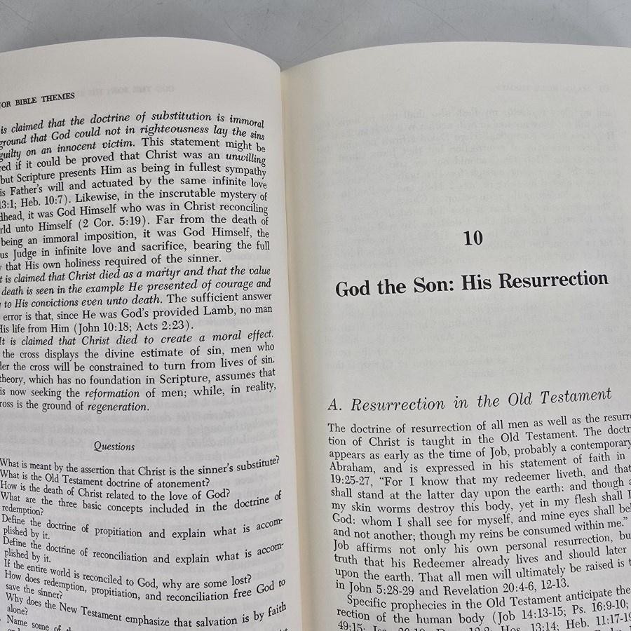 Major Bible Themes Lewis Sperry Chafer John Walvoord HC 1993 Book Christian Vtg