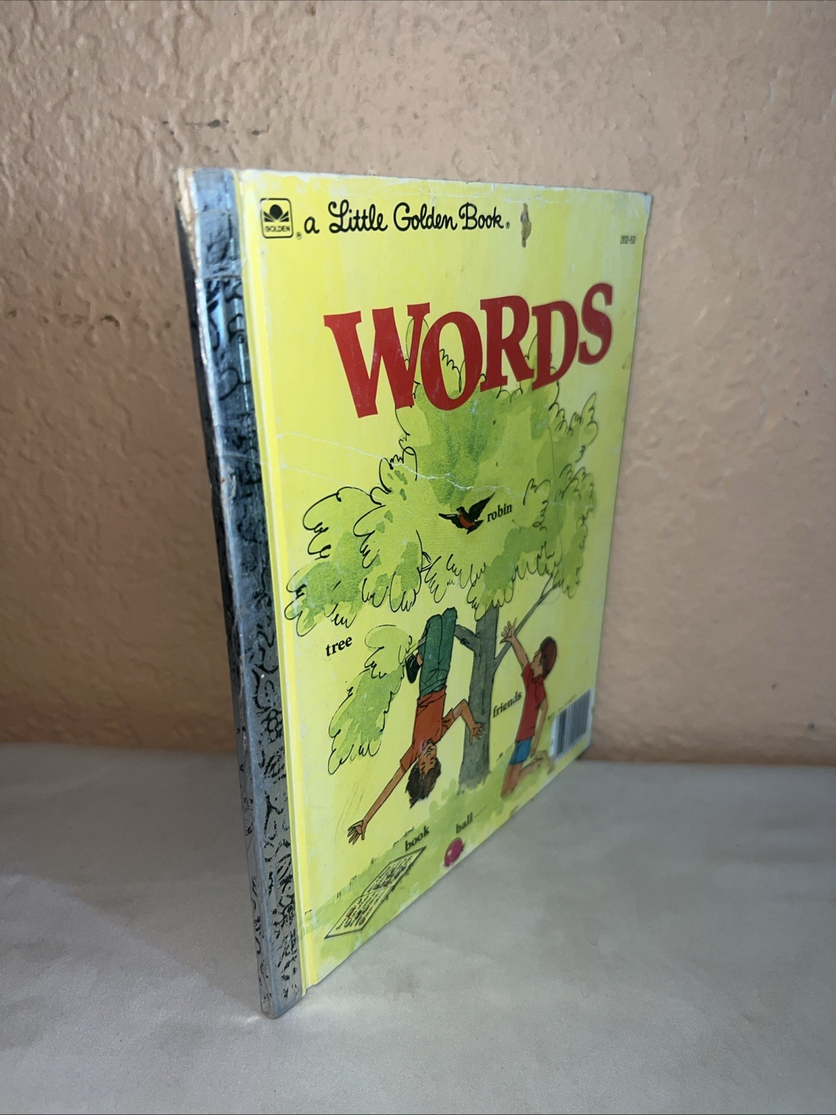 The Golden Book Of Words Big Golden Book 1976 – Vintage Children’s – Rare -HC
