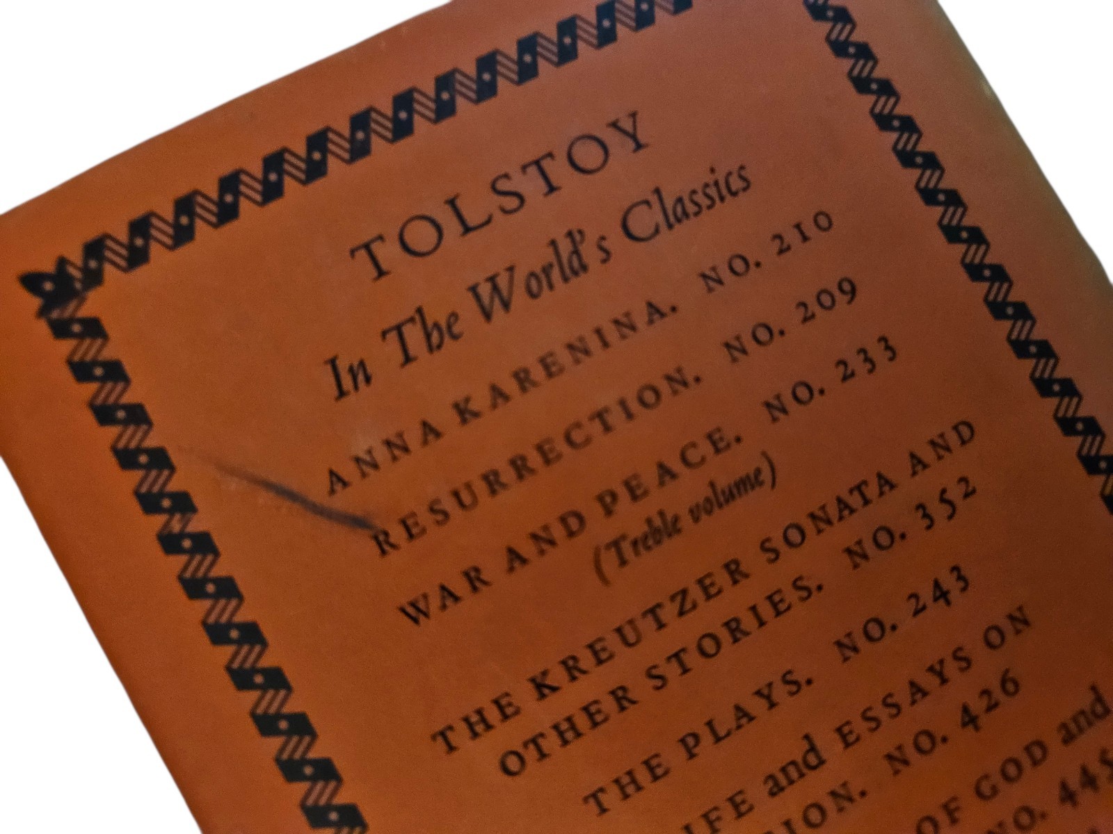 Vintage The Life of Leo Tolstoy Aylmer Maude 383 World’s Classics Oxford HC 1953