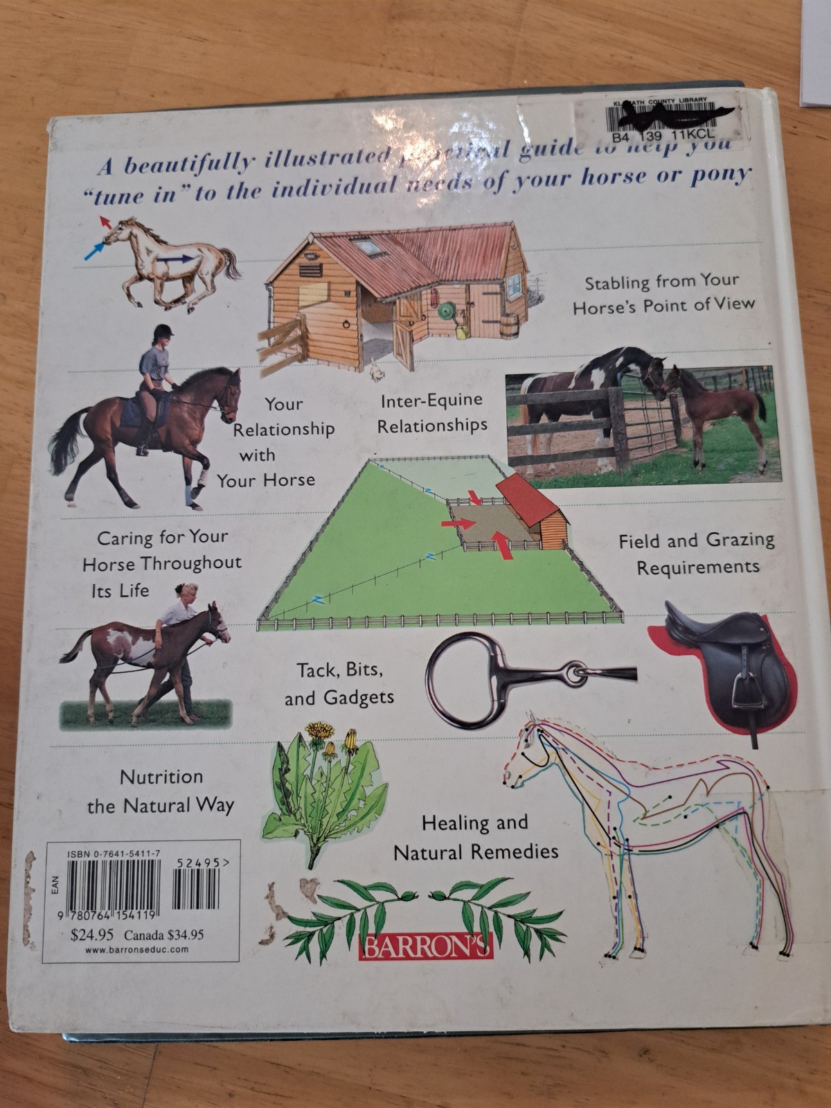Lot of 5 Horse Books Equine Riding Training first aid Equestrian natural Care