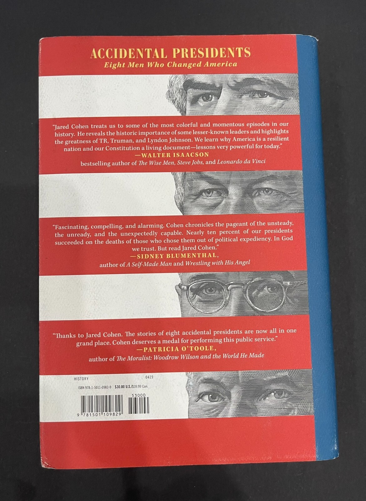 Accidental Presidents: Eight Men Who Changed America – Jared Cohen