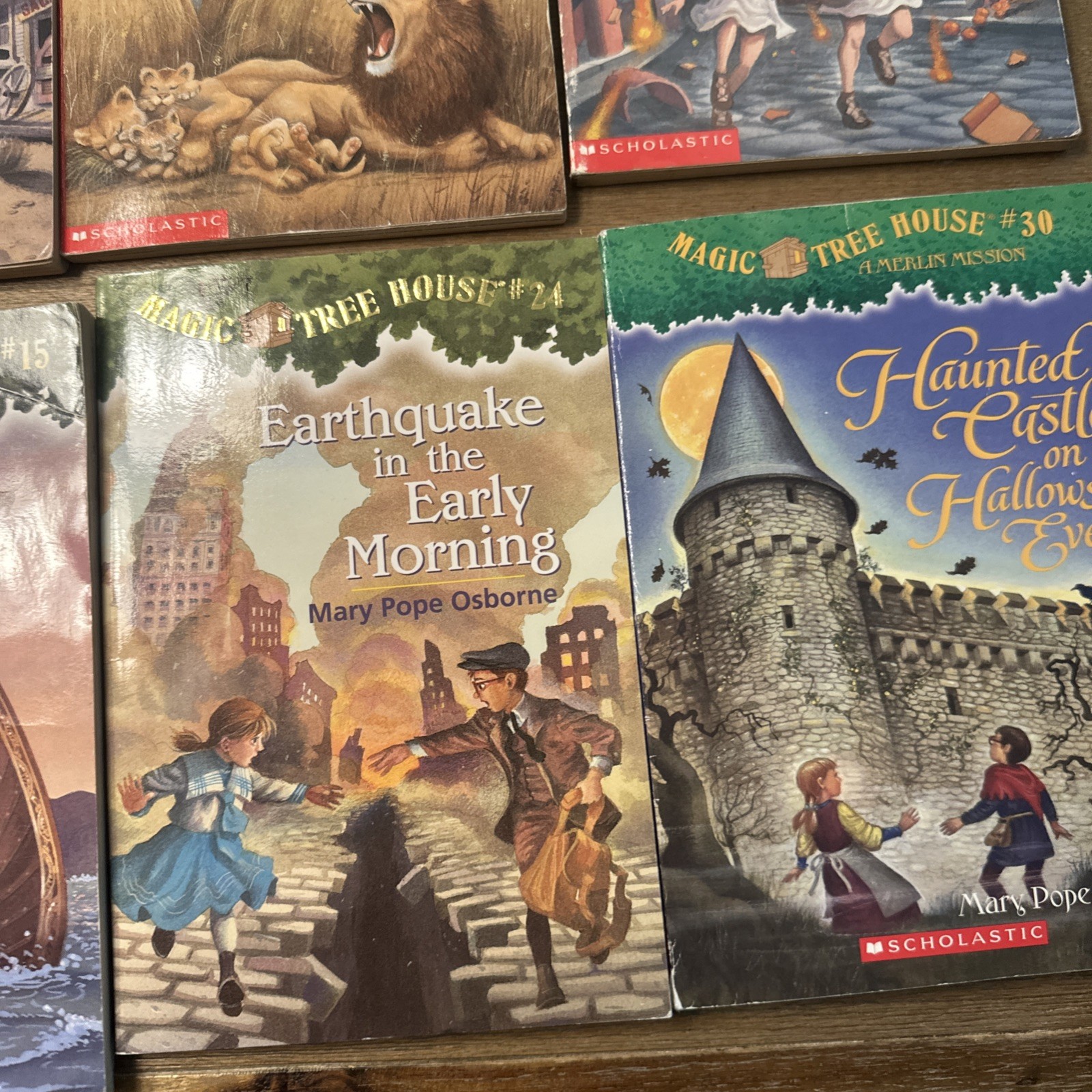 Lot of 12 Magic Treehouse Fact Tracker Non-Fiction Book Historical Fiction Books