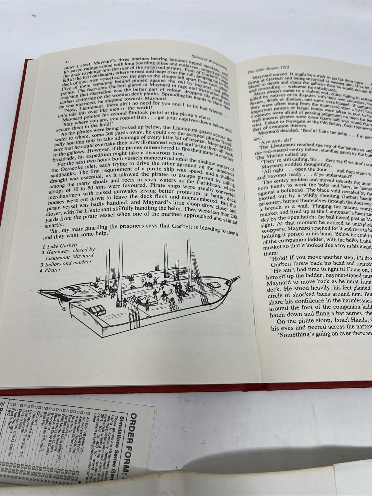 Skirmish Wargaming -Donald Featherstone Very Good Hardcover and Dust Jacket