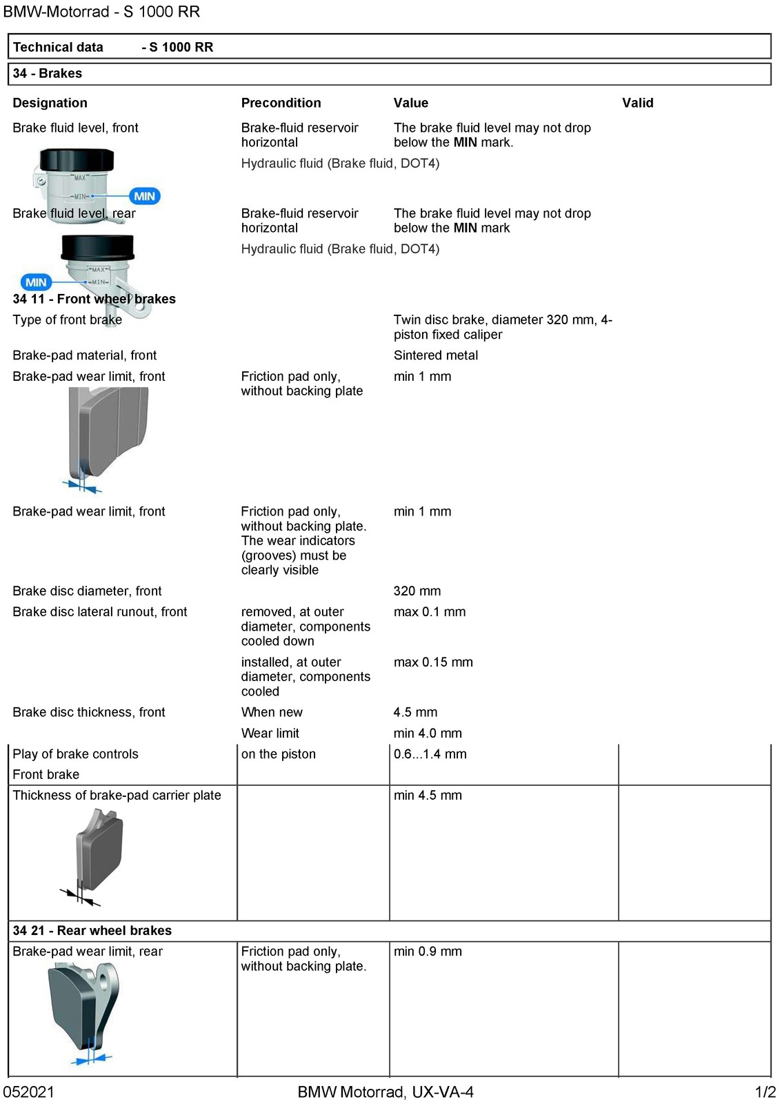 BMW S1000 RR K67 Motorcycle Service Manual – STEEL WIRE BOUND – TOUGH COVERS