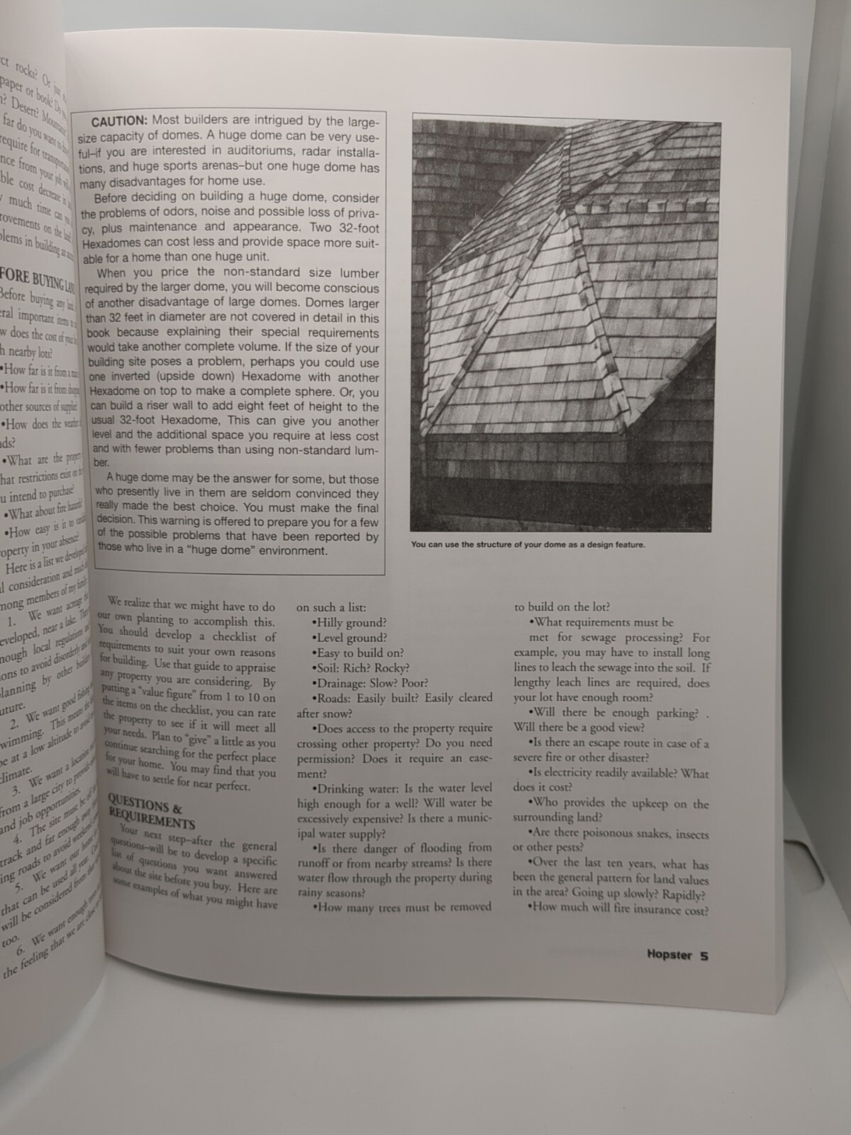 Illustrated Dome Building : Step-by-Step Complete Plans by Gene Hopster