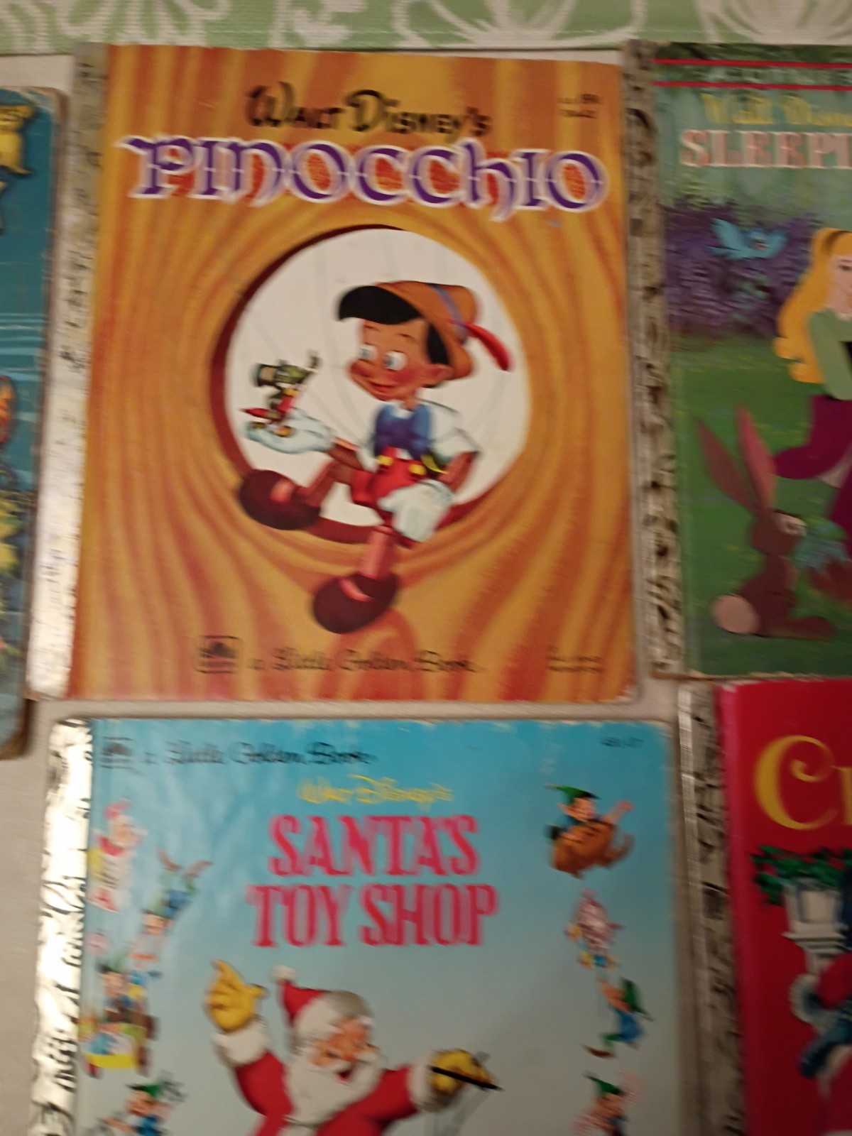 Lot Of 5 Vintage (70s) Little Golden Book Age 2-5 Hardcover