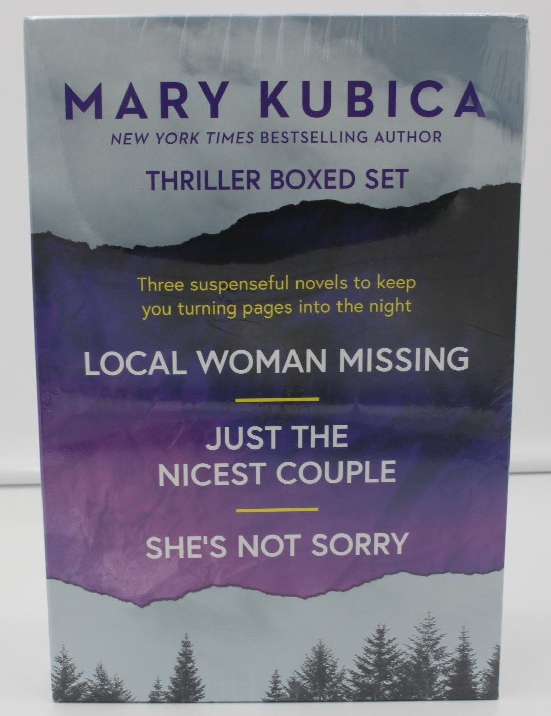 Mary Kubica 3 Box Set Local Woman Missing Just Nicest Couple Shes Not Sorry $90