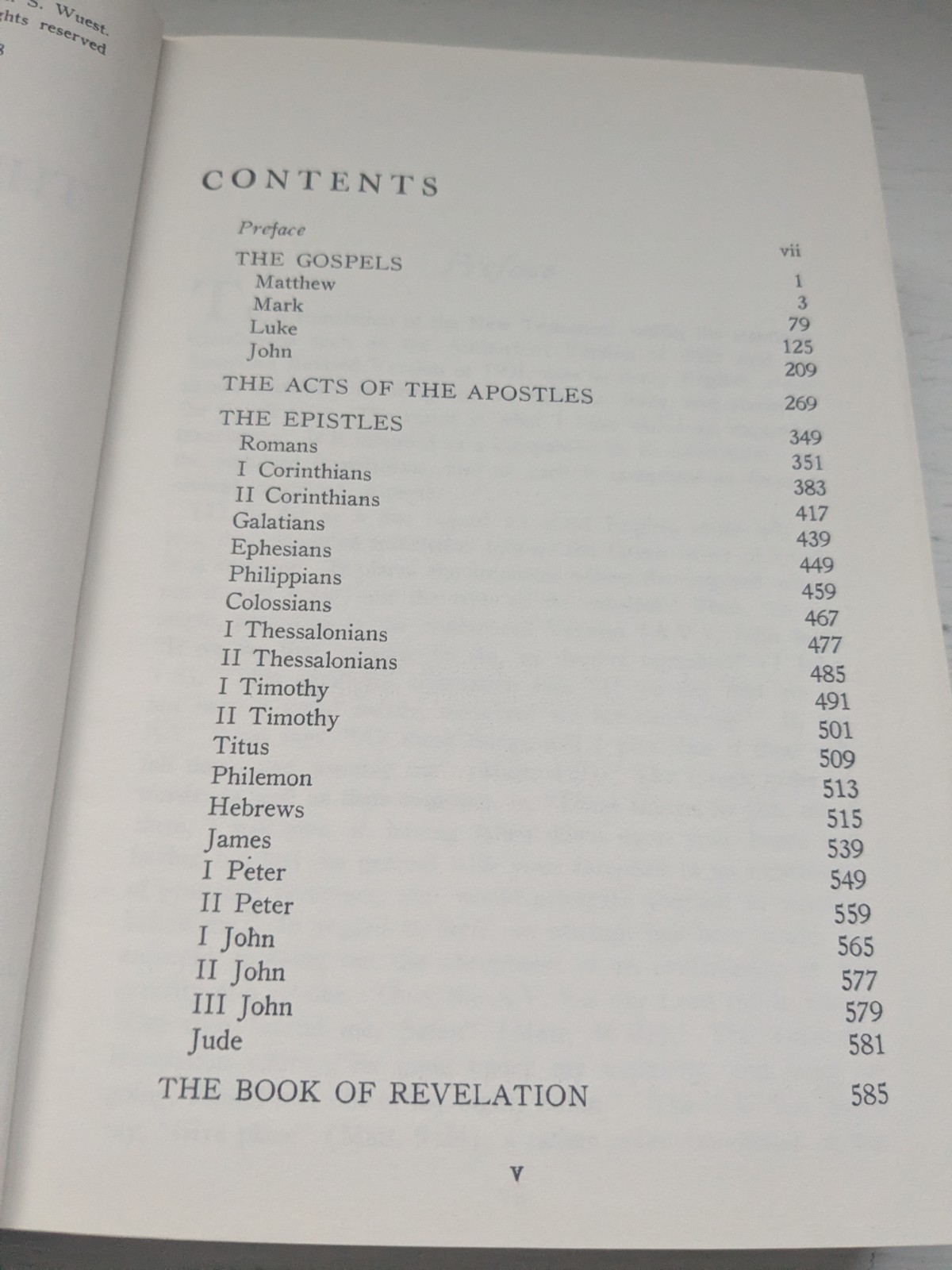 New Testament An Expanded Translation Bible Kenneth S. Wuest Hardcover No Marks
