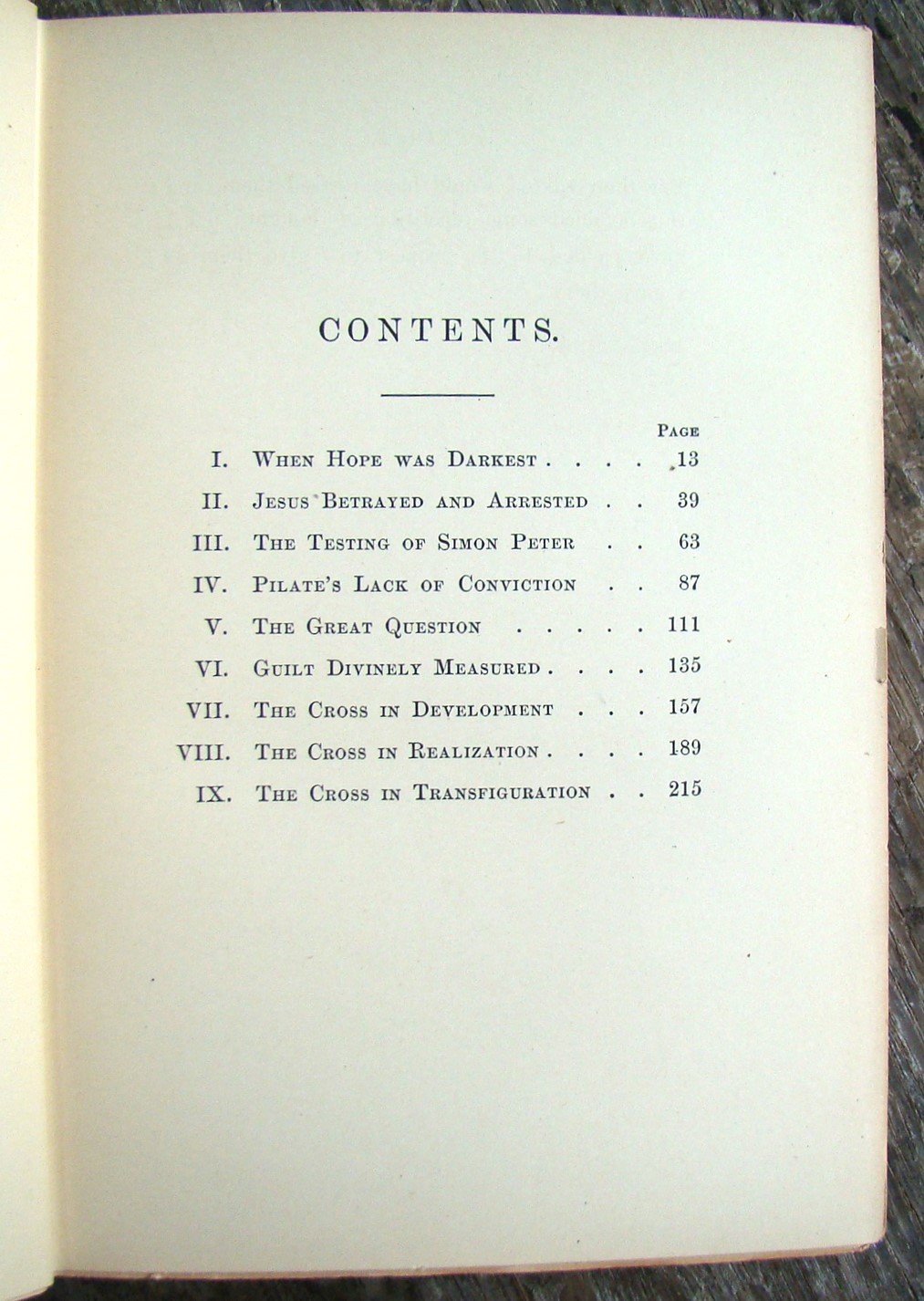 Transfiguring Of The Cross ~1896 Antique HC~ Sawin Christian Passion Theology ✞