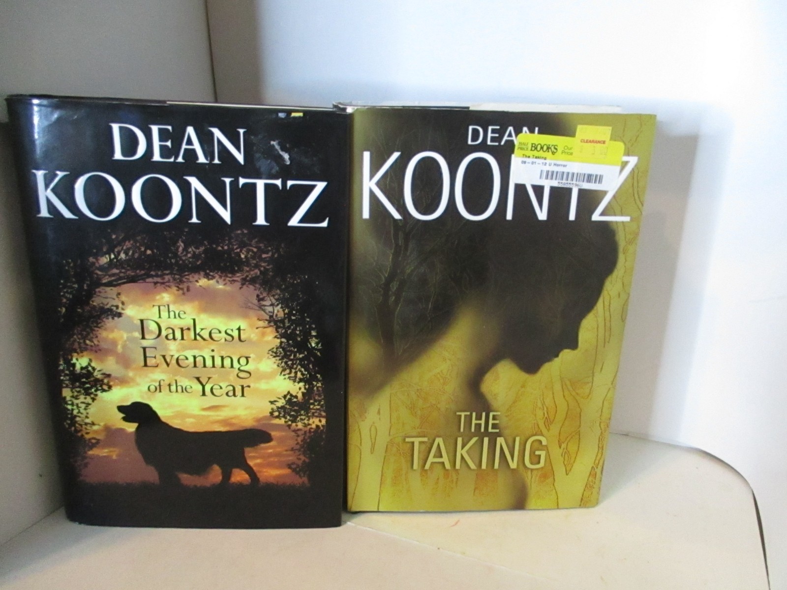 Bundle of 4 Dean Koontz Novels Hardcover Dust Jacket See Photos for Titles