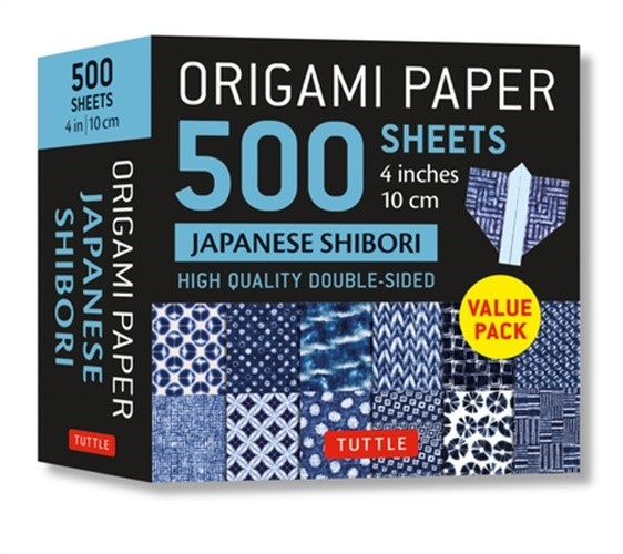 Origami Paper 500 Sheets Japanese Shibori 4 (10 CM): Tuttle Origami Paper: Doubl