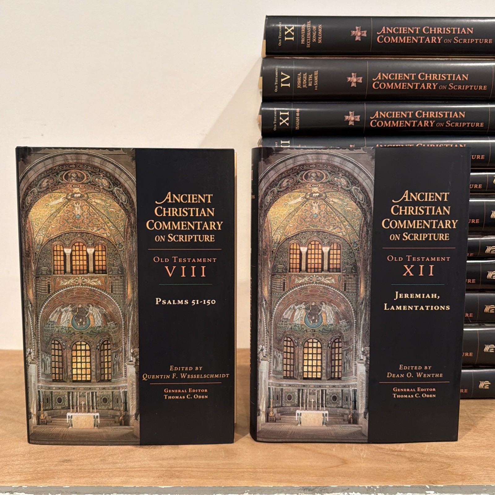 The Ancient Christian Commentary on Scripture [29 Volume Set] Hard Cover.