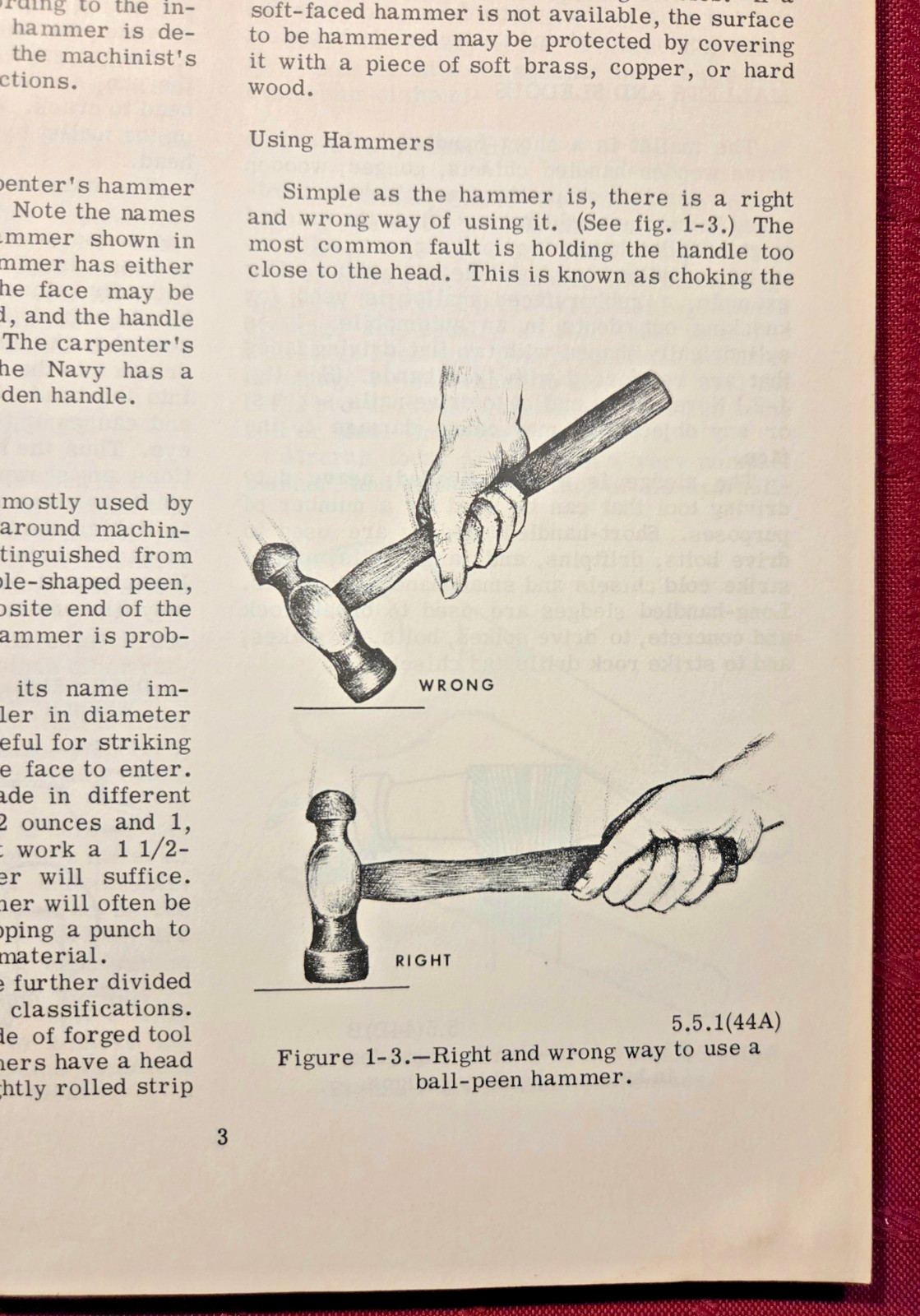 Tools and Their Uses Bureau of Naval Personnel 1971 Navy Manual