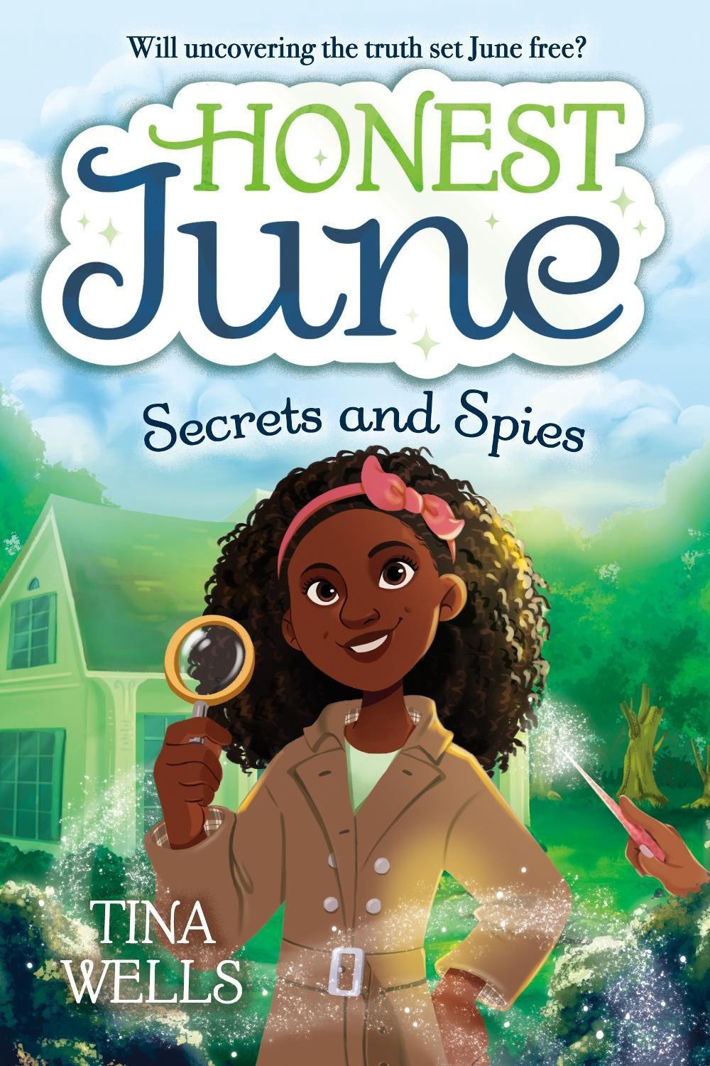 Honest June: Secrets and Spies by Tina Wells (English) Hardcover Book