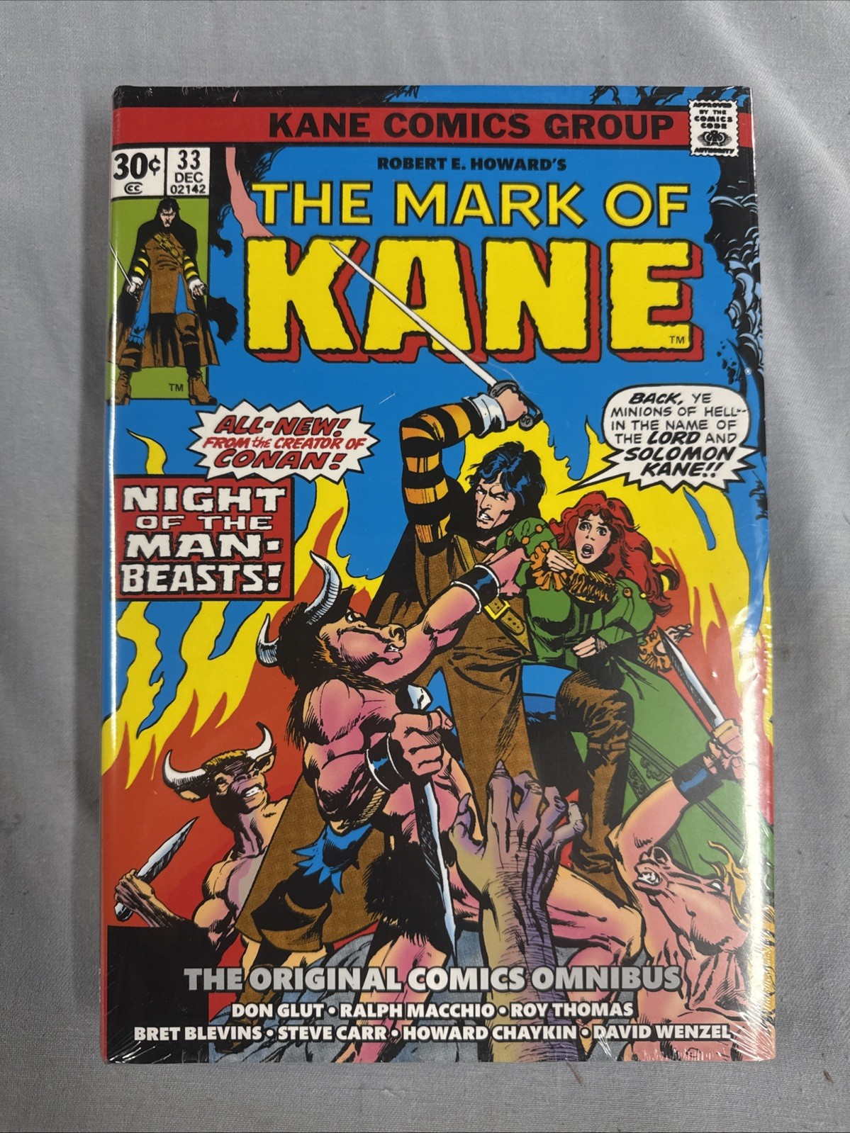 Titan Comics Solomon Kane Original Series Omnibus Vol #1 DM HC 2025 Global Ship