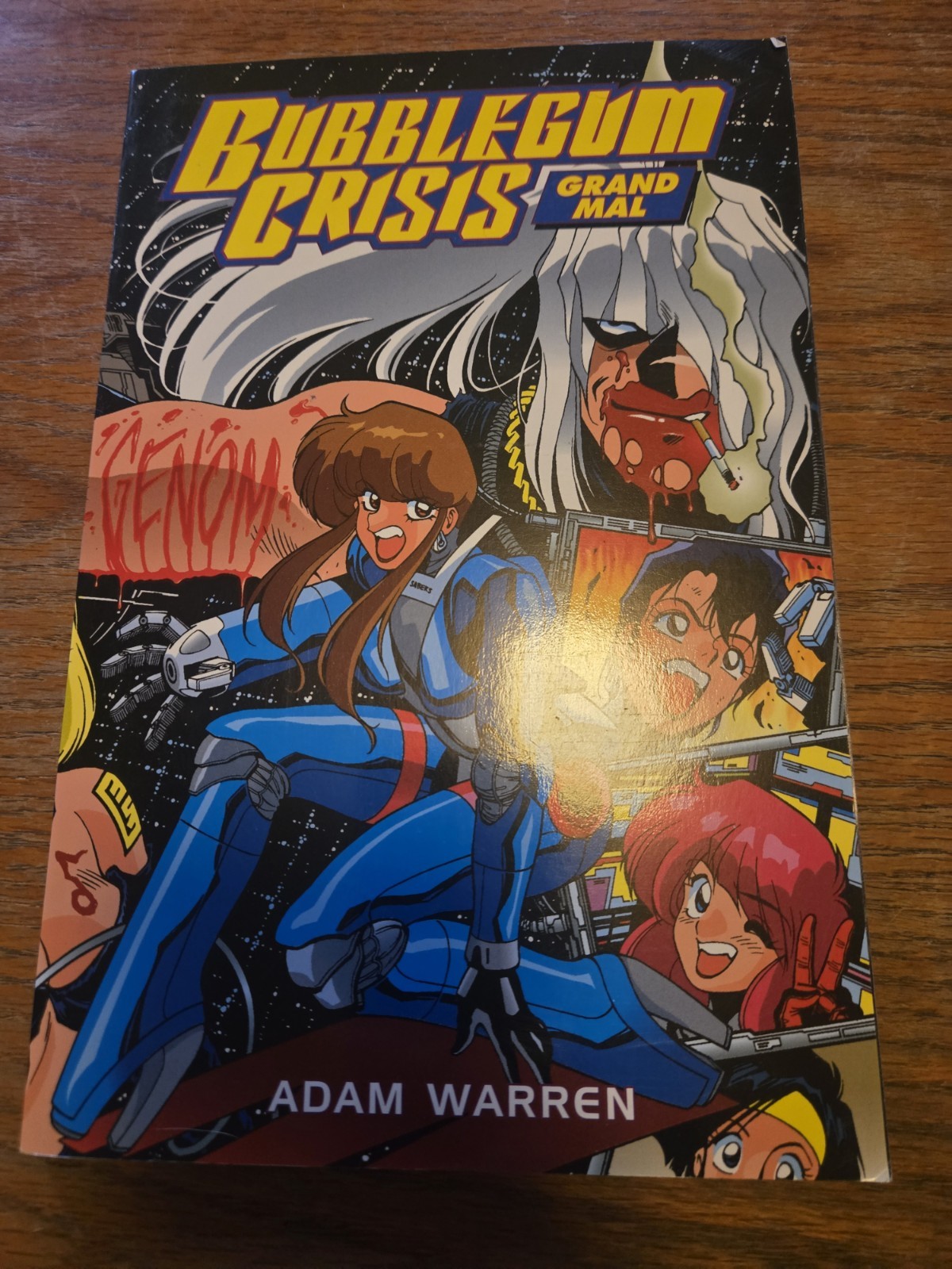 BUBBLEGUM CRISIS: GRAND MAL (Dark Horse 1995 US Collection TPB TP ~ Adam Warren)