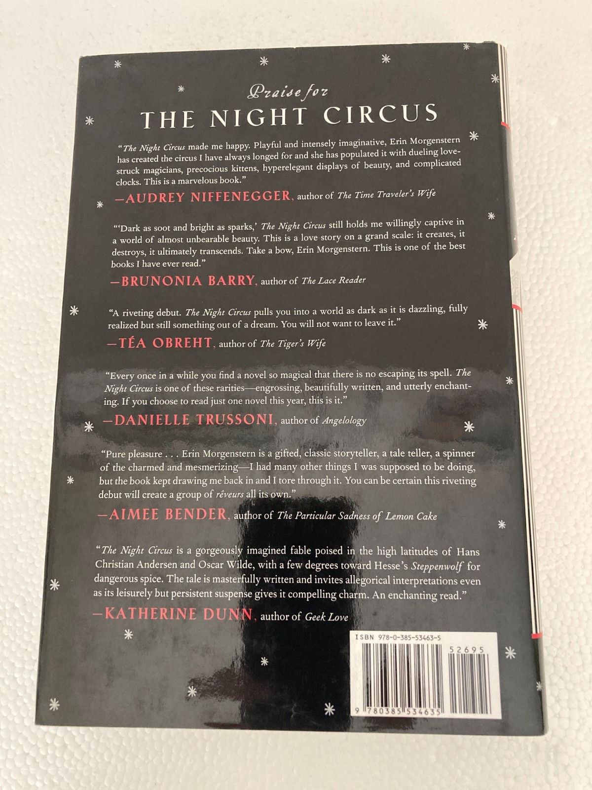 Night Circus by Erin Morgenstern (2011, Hardcover) 1st Print w/Protective Cover
