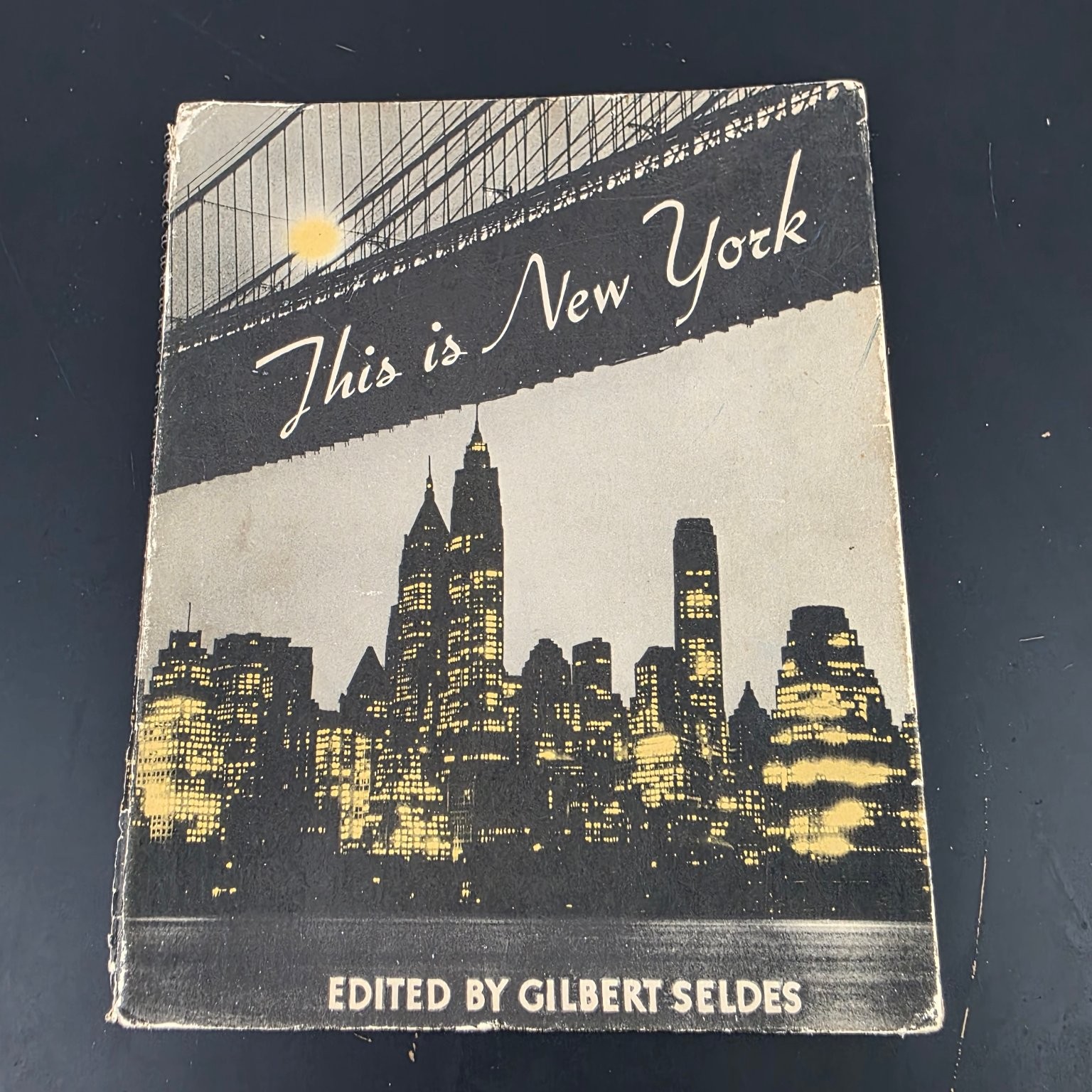 This is New York Seldes 1934 First Modern Photographic Book David Kemp