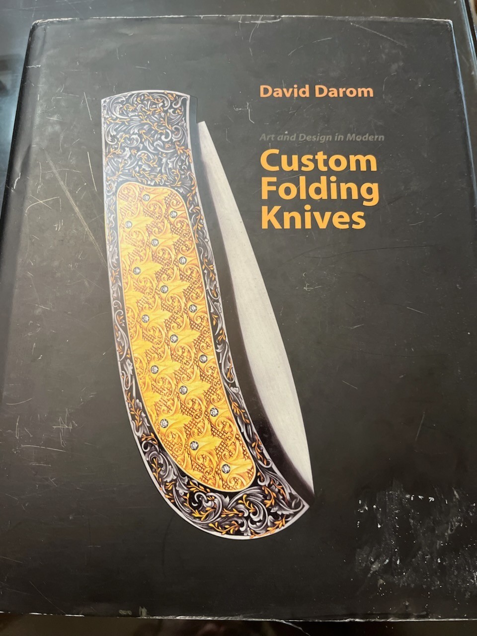 Custom Folding Knives by David Darom (2008, Hardcover)