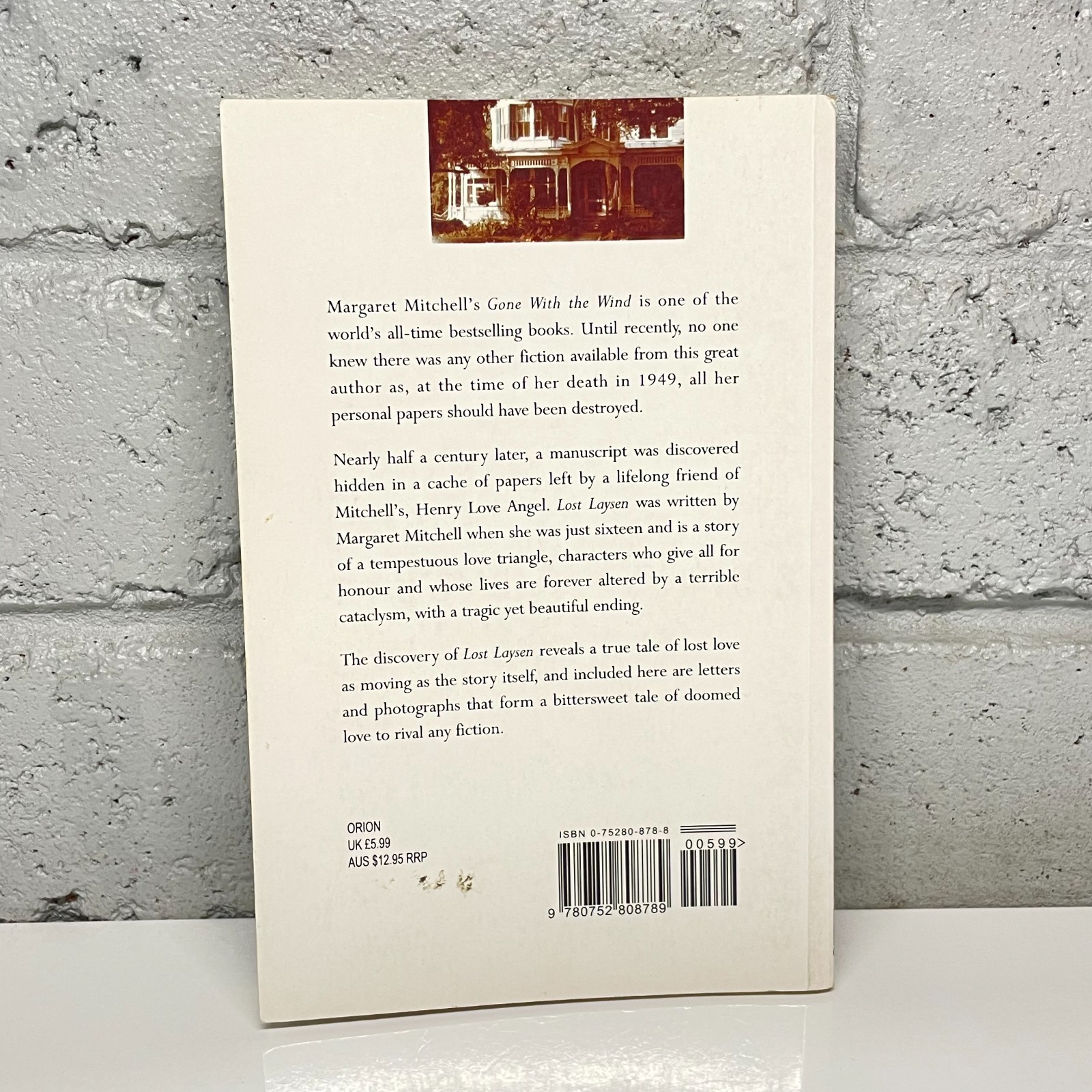 Lost Laysen by Margaret Mitchell (Paperback Book) Romance
