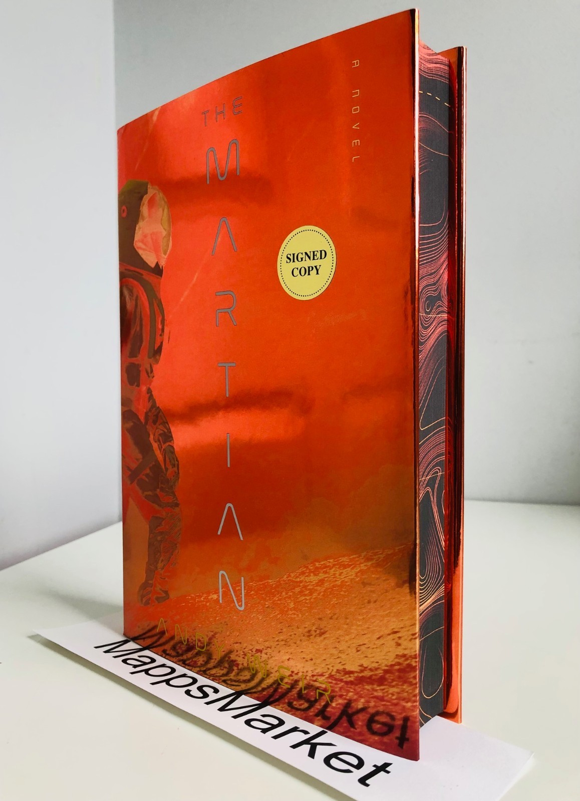 The Martian SIGNED by Andy Weir DELUXE EDITION (2026, Hardcover)