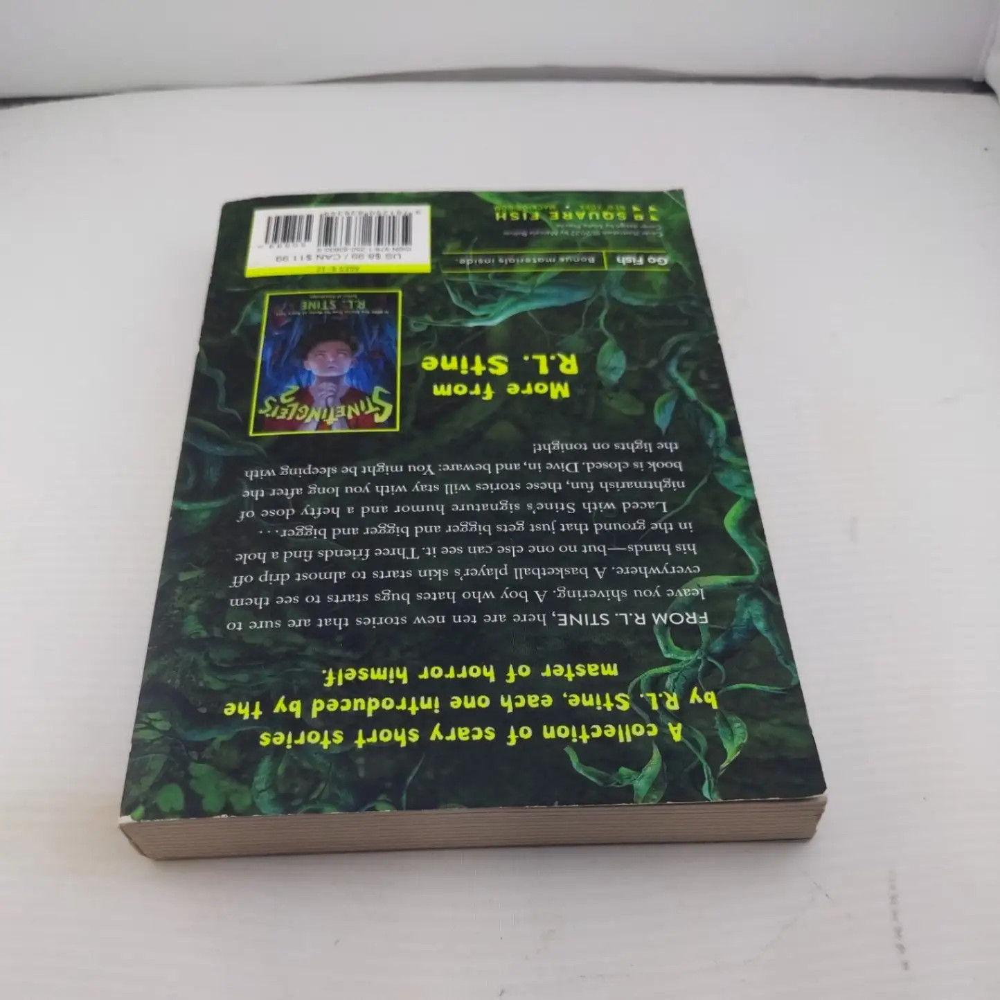 R L Stine Stinetinglers Book Collection Scary Short Stories Square Fish