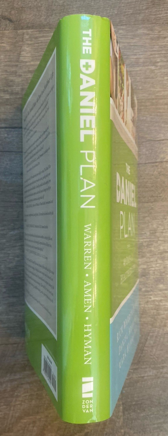 The Daniel Plan: 40 Days to a Healthier Life by Rick Warren 2013 Hardcover