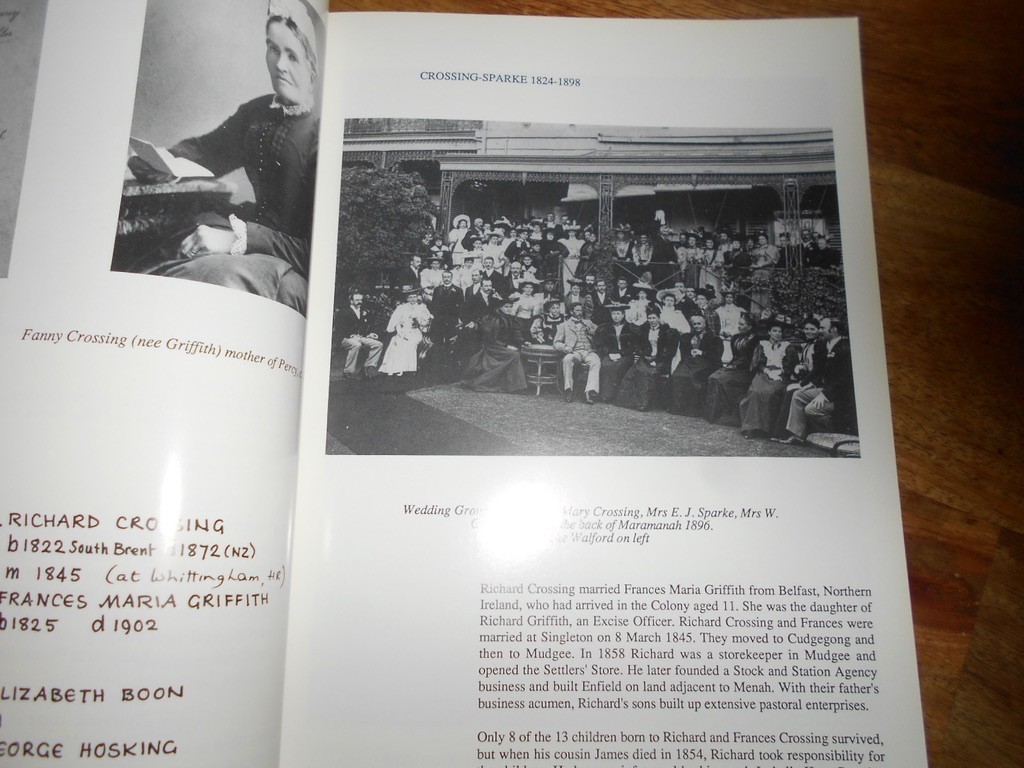Family Album 1822-1986 by Judy White. SIGNED COPY. Family history.
