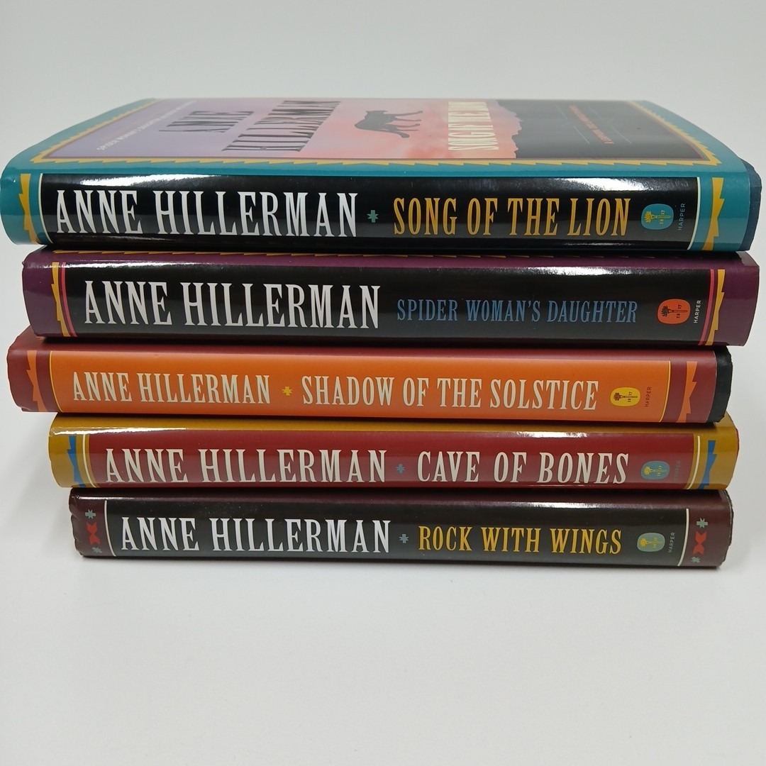 LOT OF 5 ANNE HILLERMAN HC DJ 1st Edition Chee Leaphorn Navajo Mystery Series