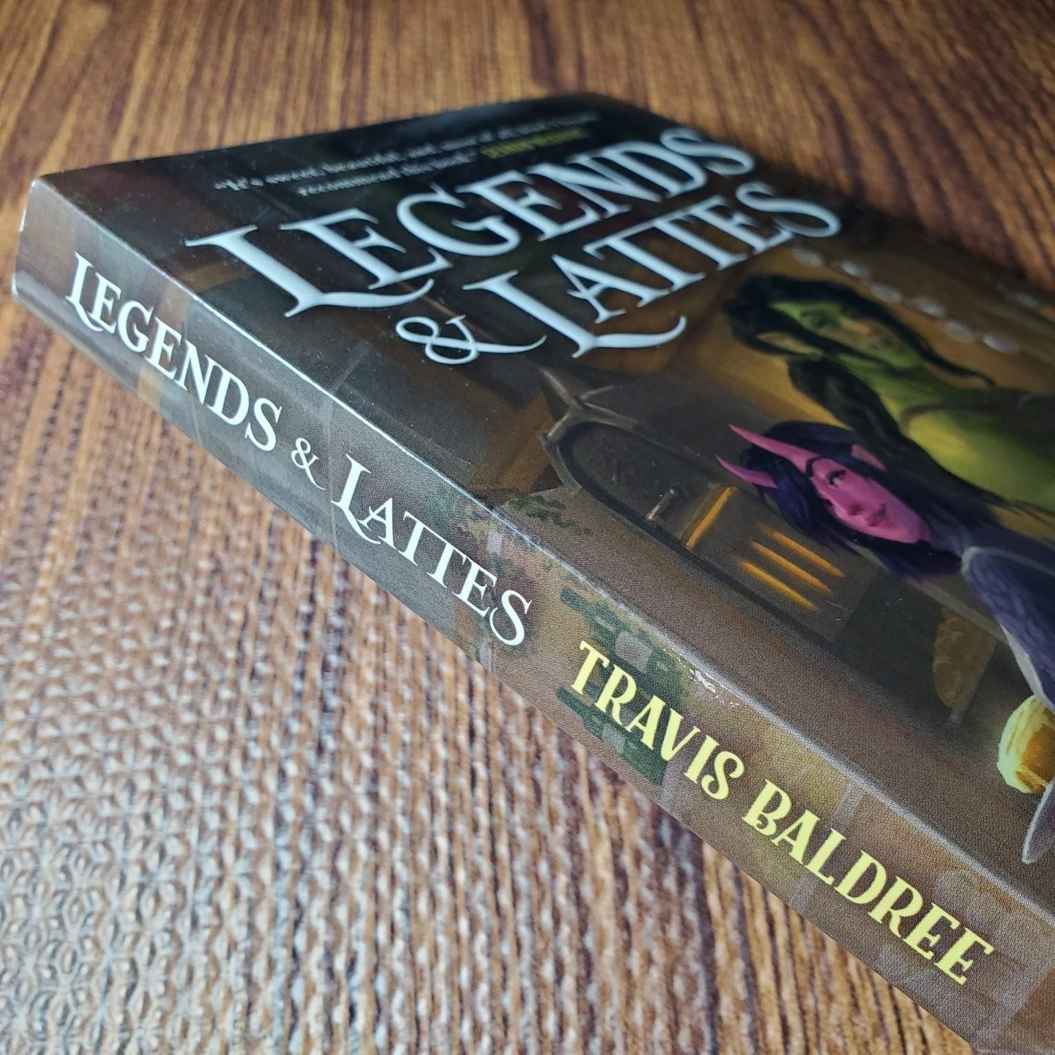 Legends & Lattes Travis Baldree 2022 First Edition Fantasy Tor