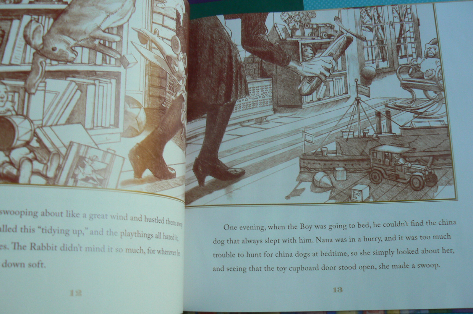 The Velveteen Rabbit, Classic Edition, Bianco/Santore,First Edition HC 10.5″x11″