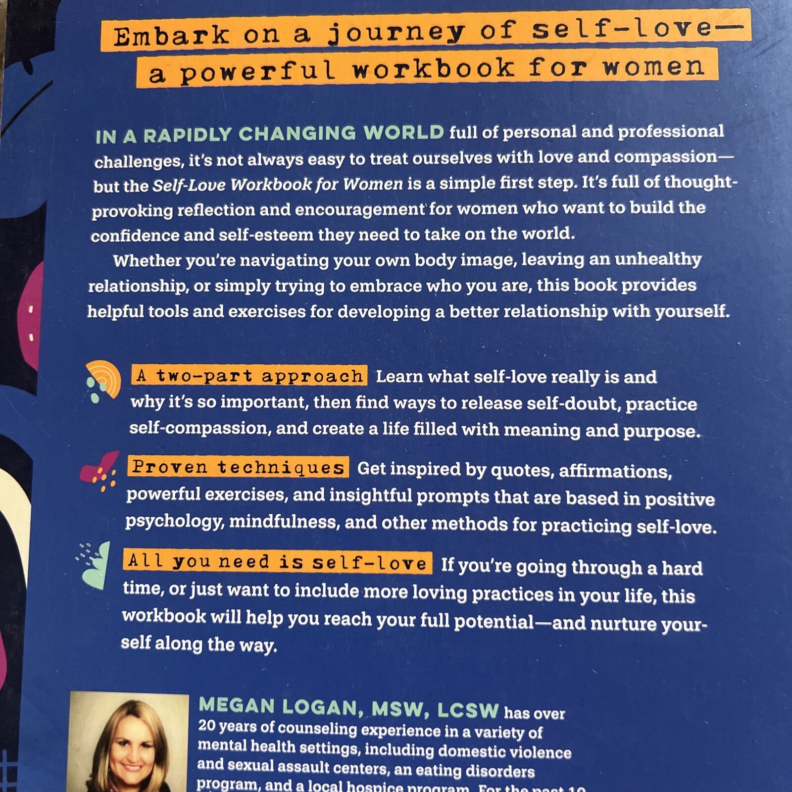 Self-Love Workbook for Women By Megan Logan Paperback