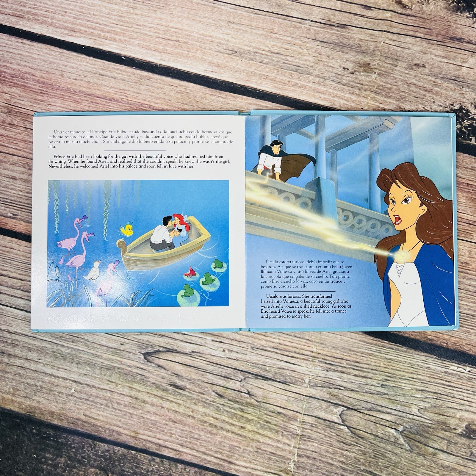 La Sirenita / The Little Mermaid (Libro de Disney en Español & English