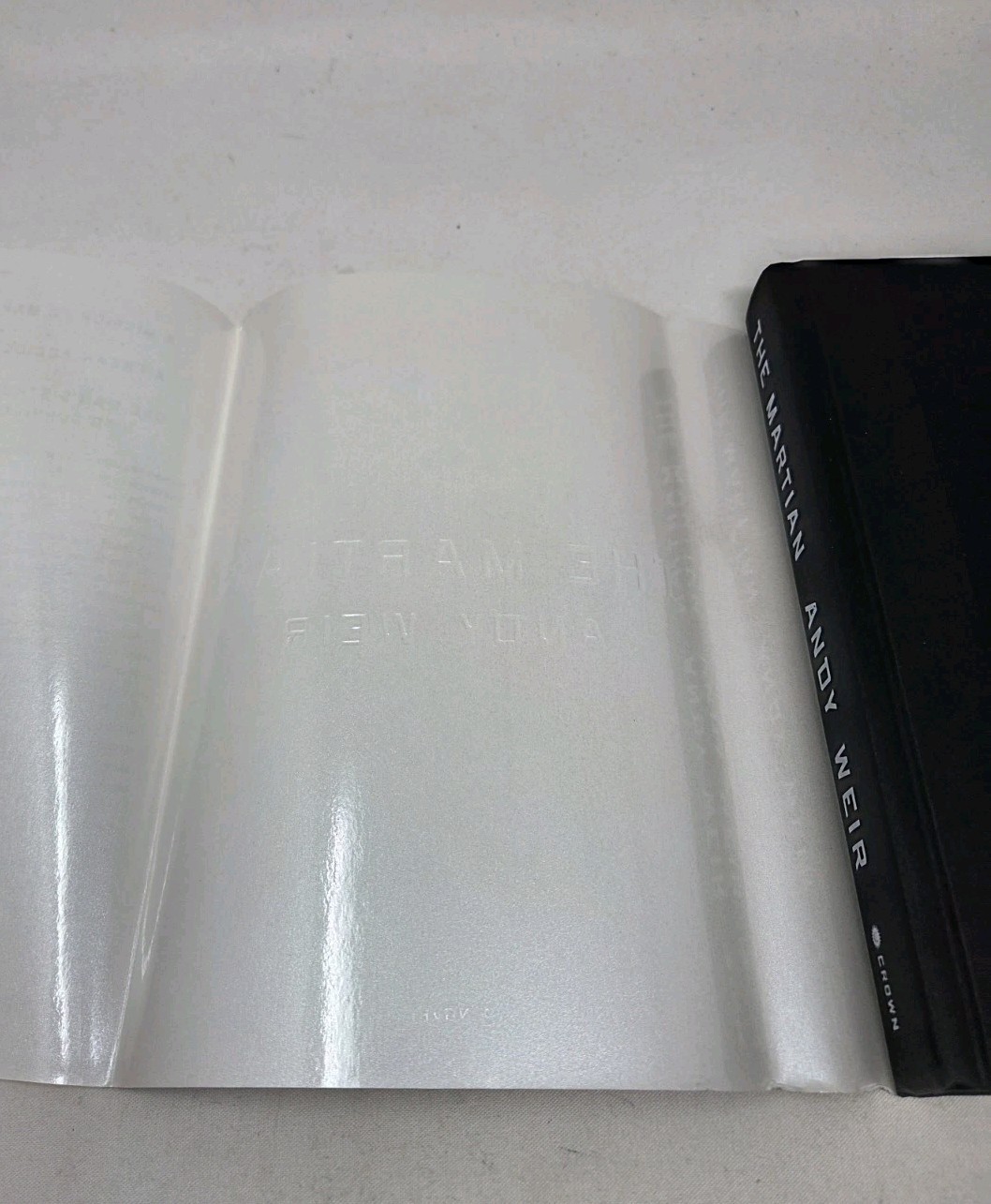 SIGNED The Martian by Andy Weir Hardcover First Edition