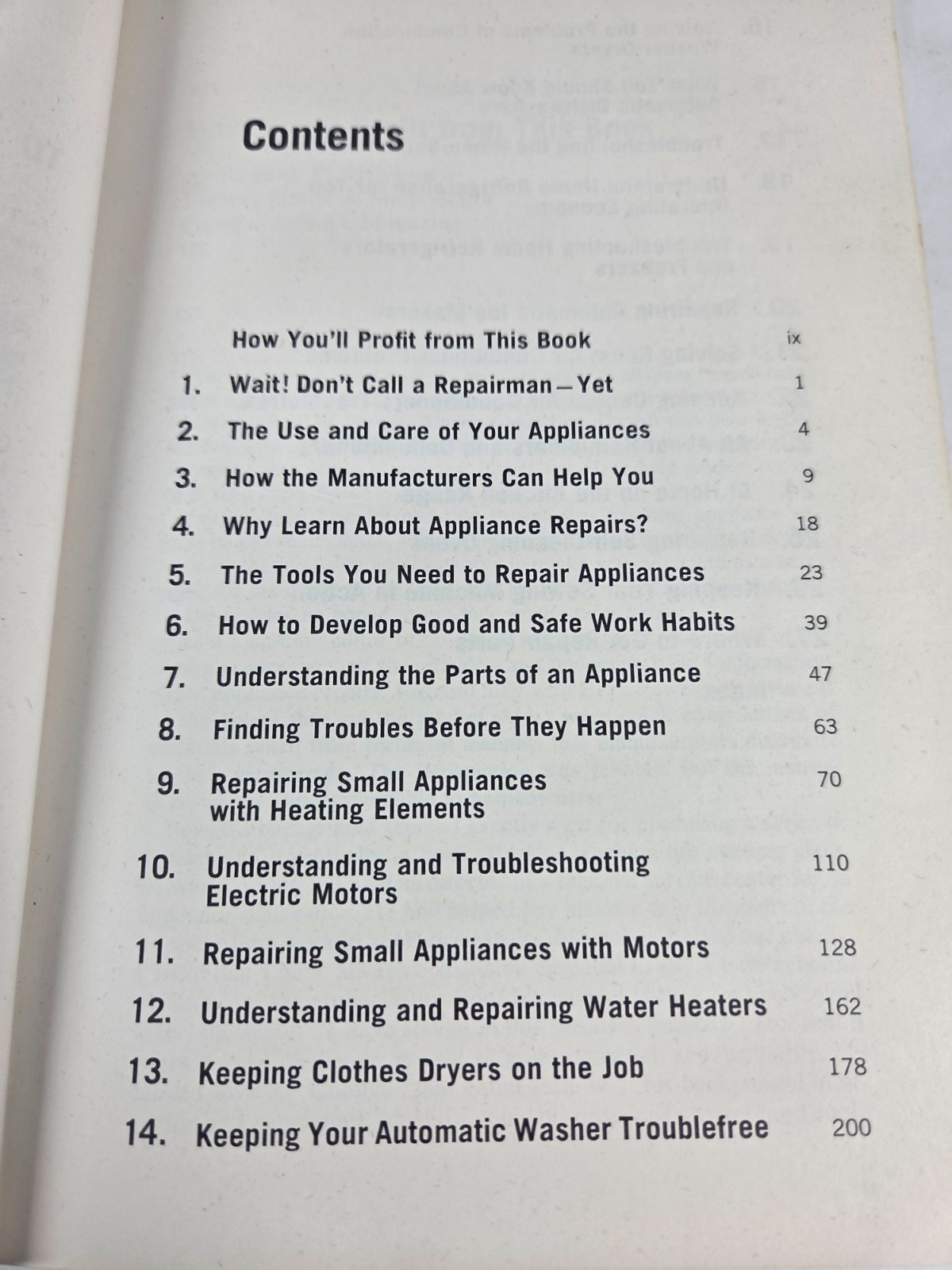 Complete Guide To Home Appliance Repair Book By Evan Powell HC DJ 1974