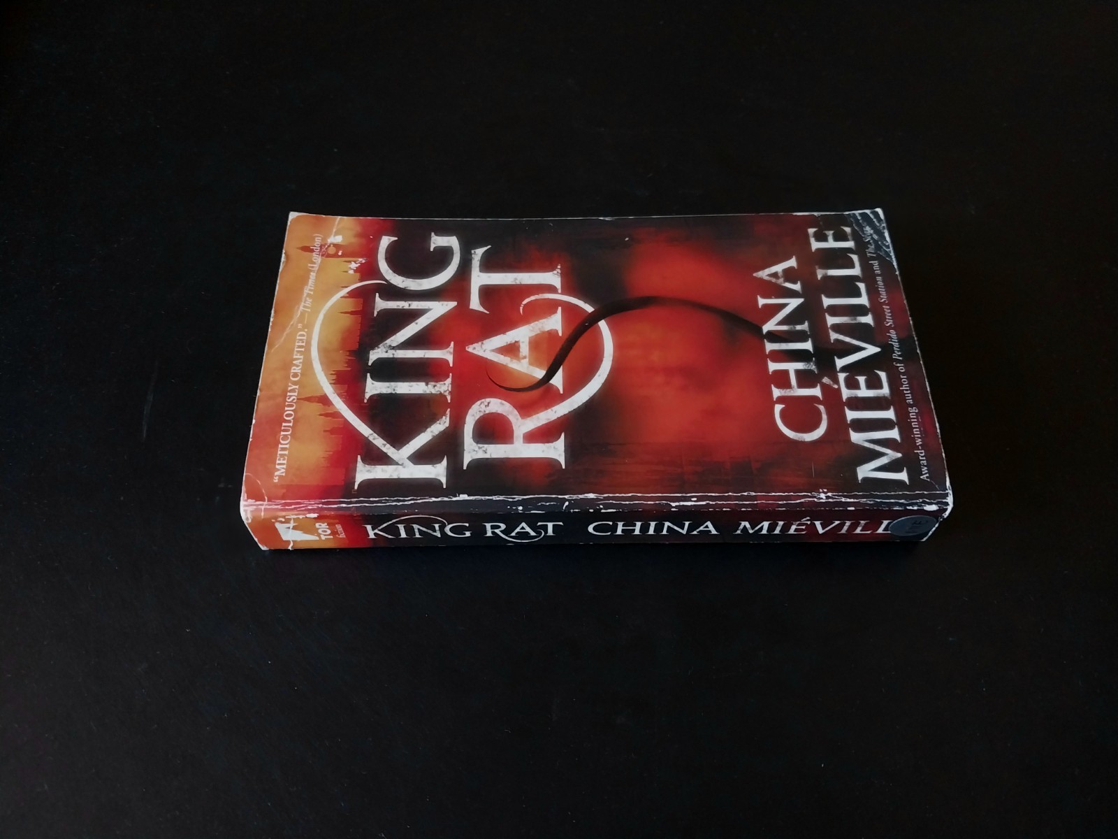 China Miéville – King Rat – Tor First Mass Market Edition First Printing 2018
