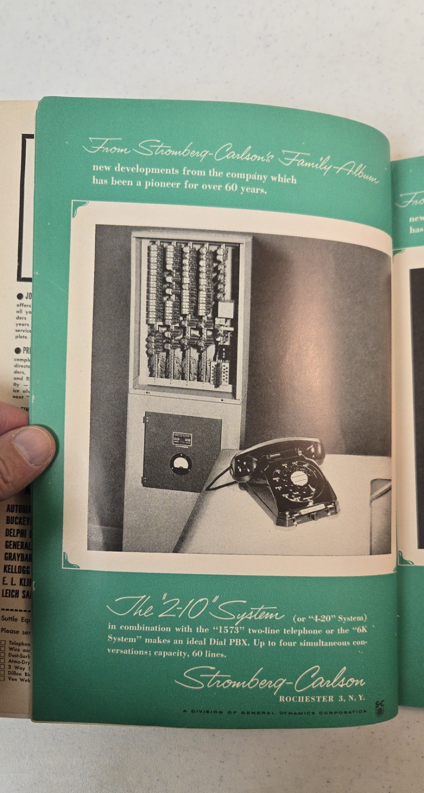 1956 Telephone Engineers Catalog – Directory of Industry Suppliers – 306 Pages