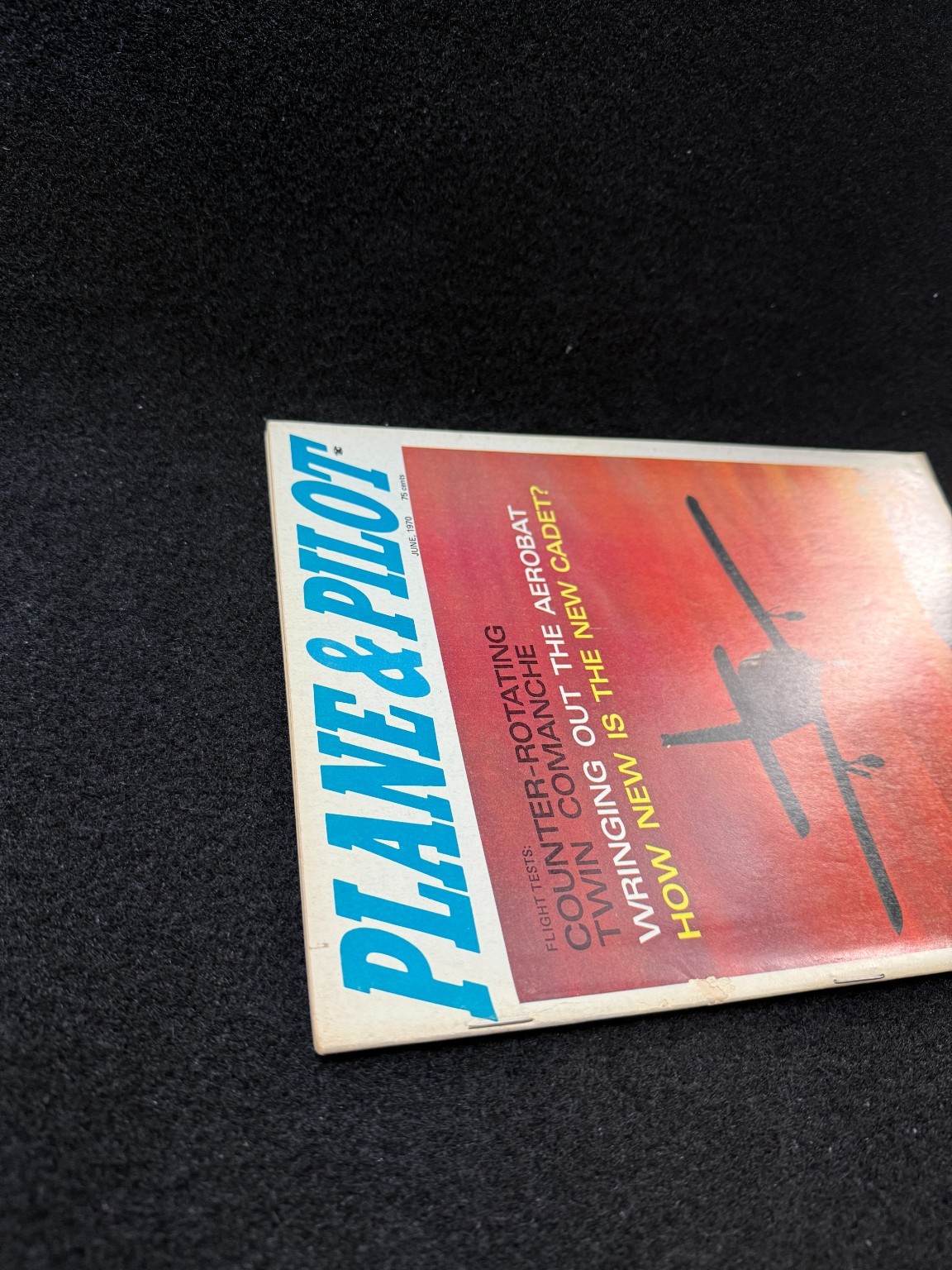 Plane & Pilot Magazine June 1970 Twin Comanche Aviation Flying Vintage Aircraft