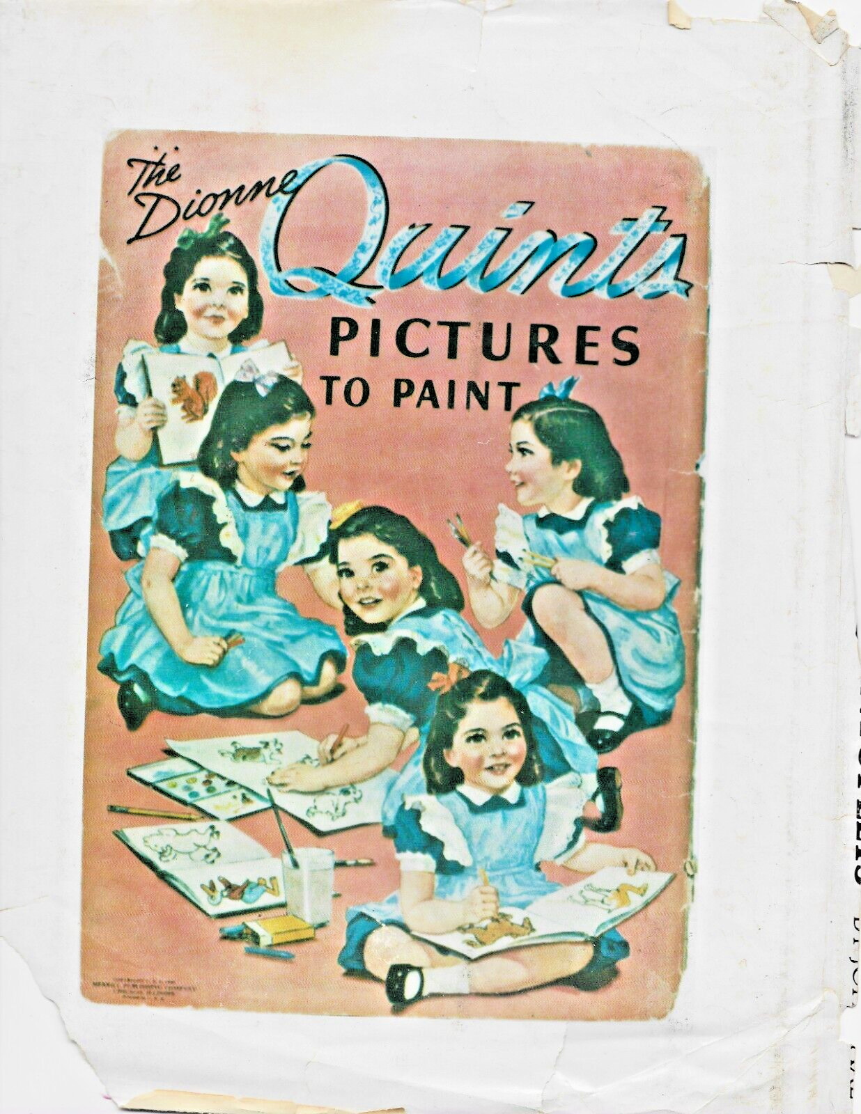 1977 Collectible Dionne Quintuplets, Life Story HB w/out dj -John Axe-154 pages