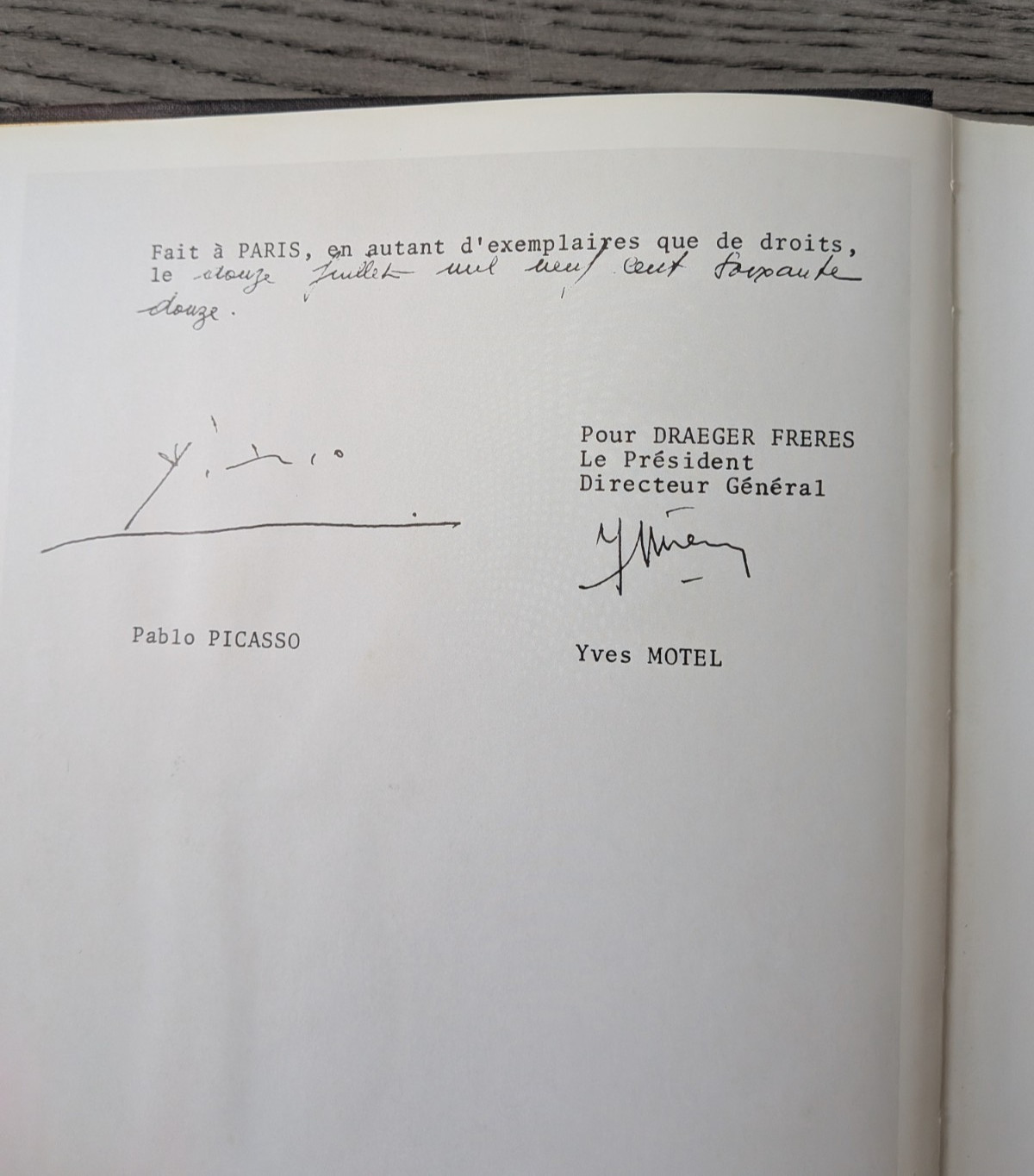 PICASSO Pierre Descargues Vintage 1974 Hardcover 276 Pages