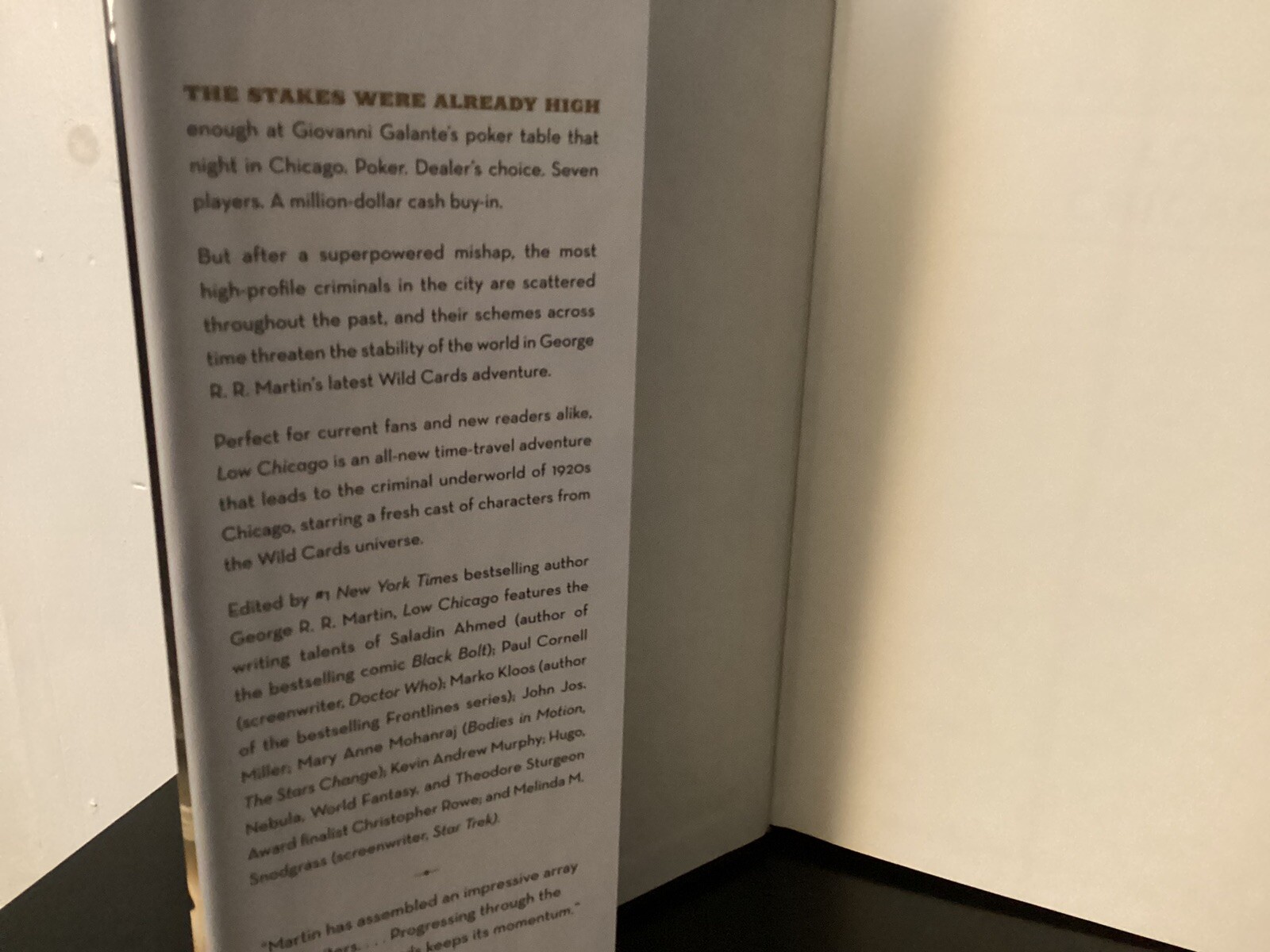 Fire and Blood : 300 Years Before a Game of Thrones And Low Chicago By Grrm