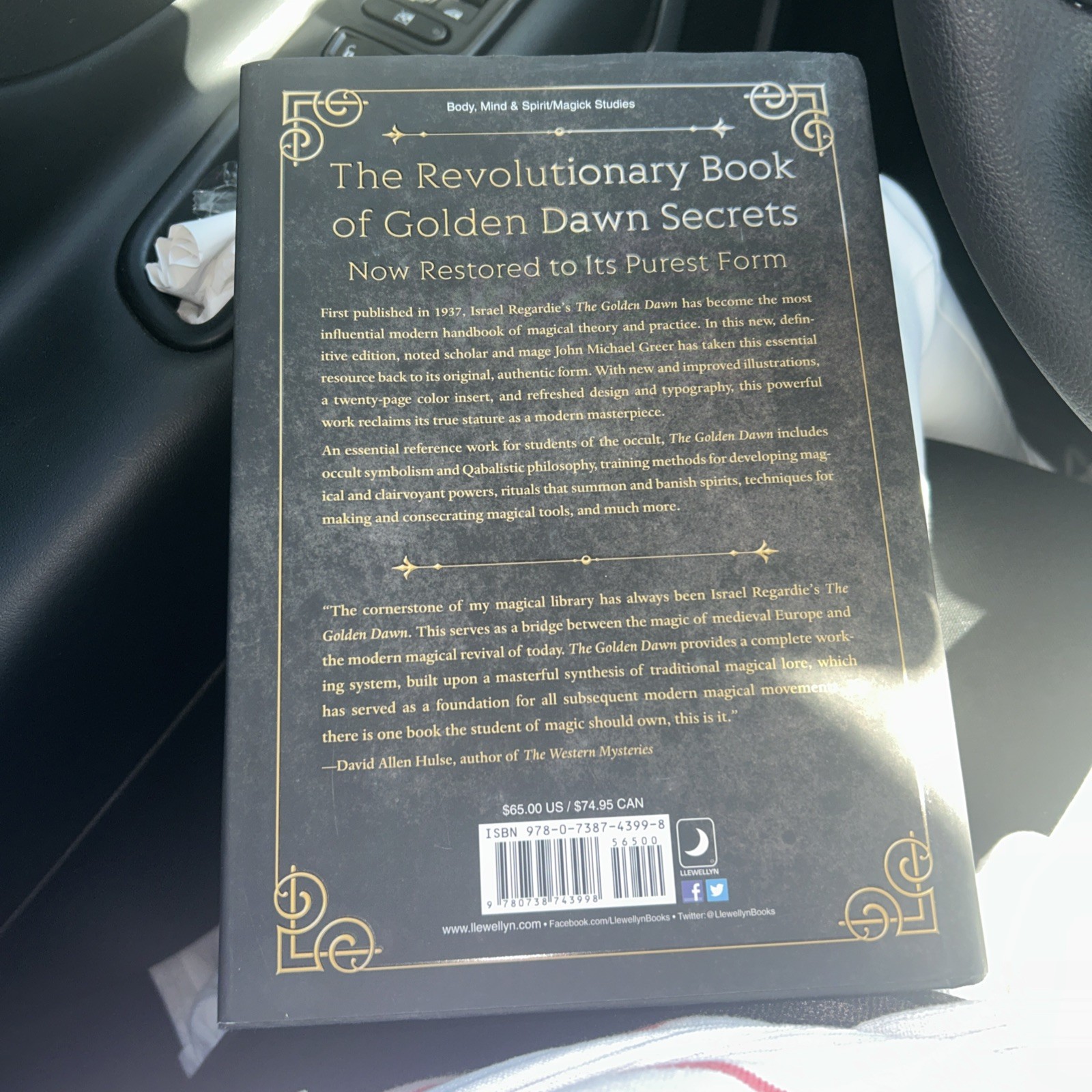 The Golden Dawn: The Original Account of the Teachings, Rites, and Ceremonies of