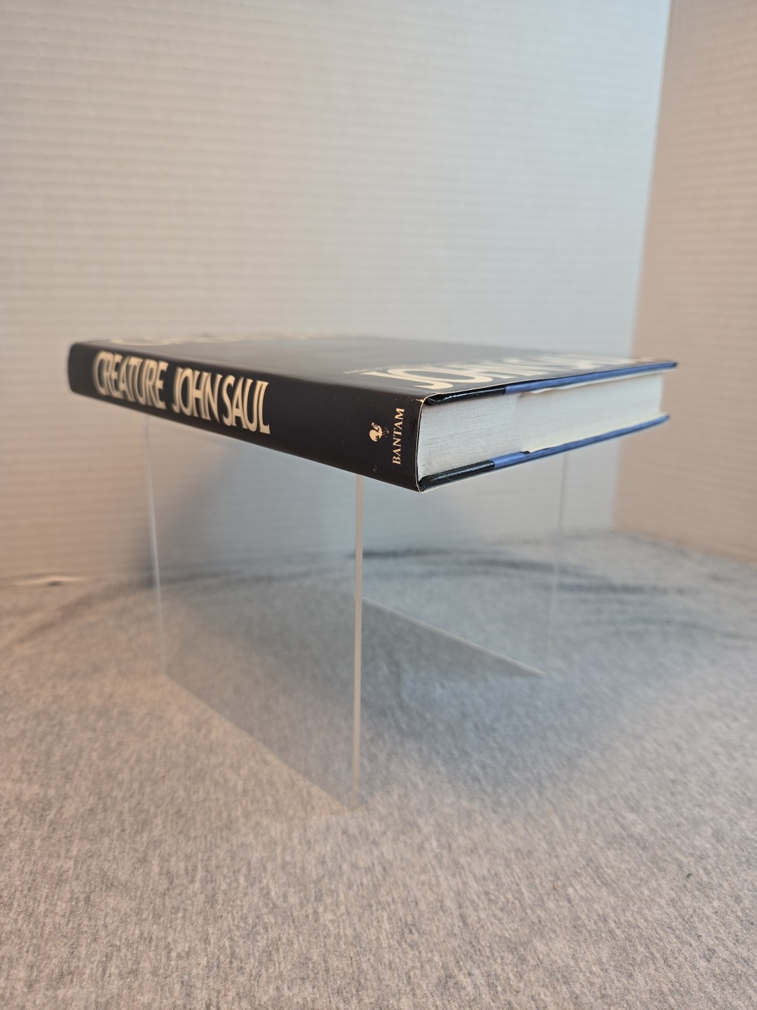 Creature, by John Saul, 1989 Bantam Books Edition Hardcover + Dust Jacket BCE