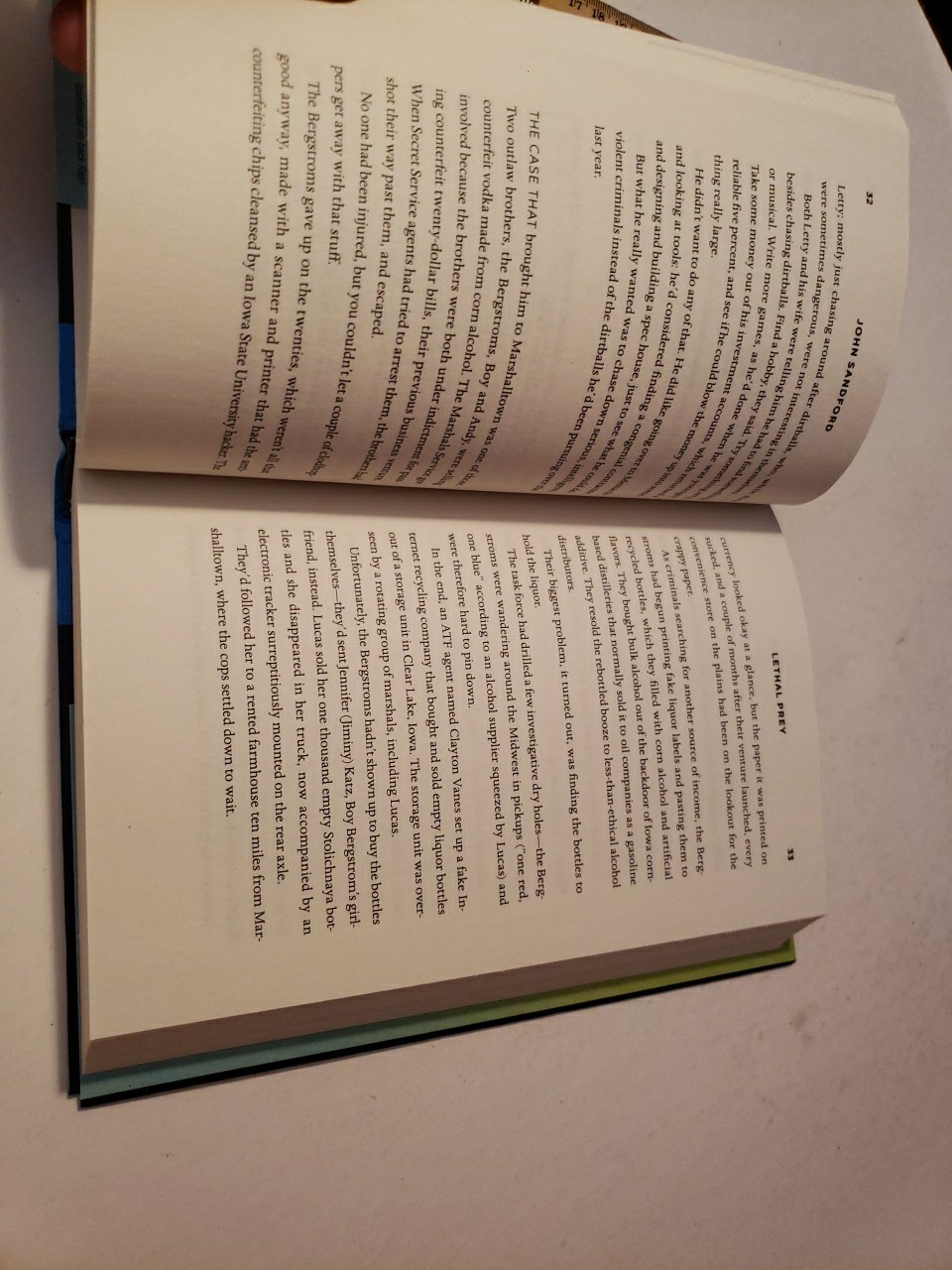 Lethal Prey (A Prey Novel) Hardcover – 2025 by John Sandford 1st Printing