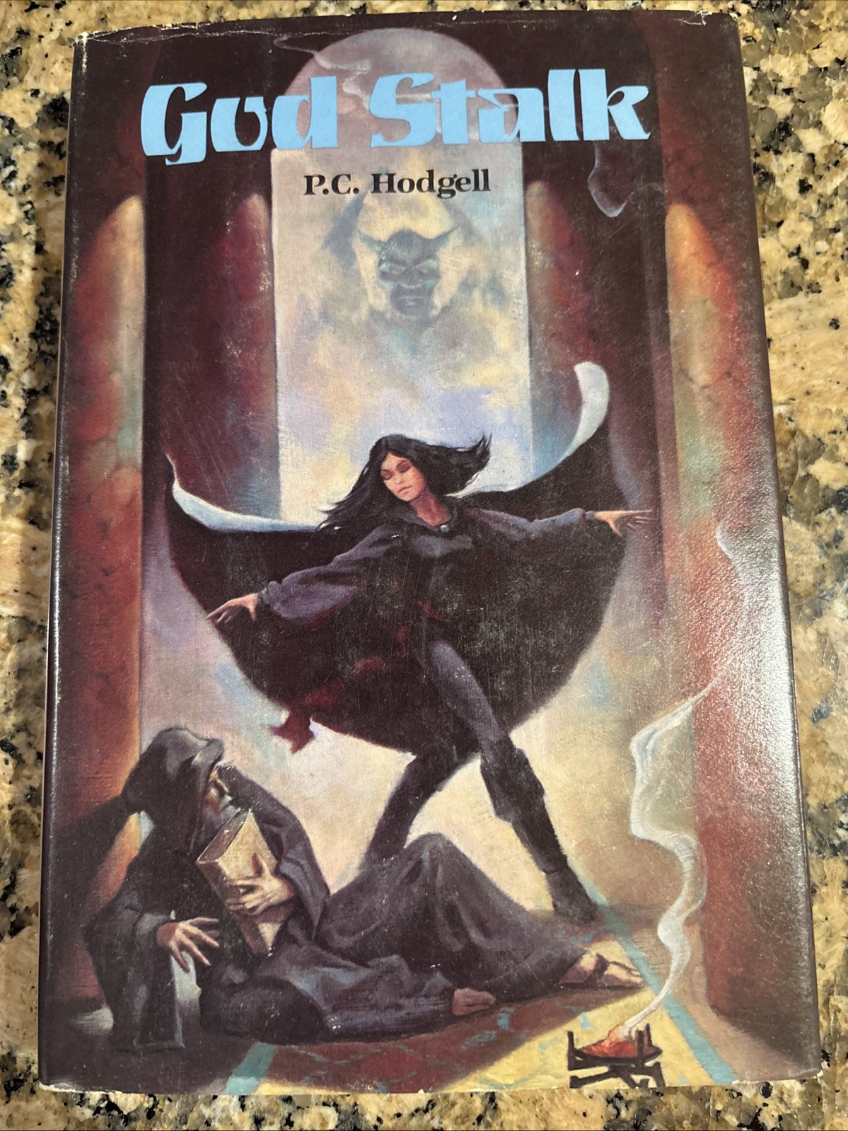 God Stalk – P.C. Hodgell Hardcover Dust Jacket – 1982 -VG Book Club Ed