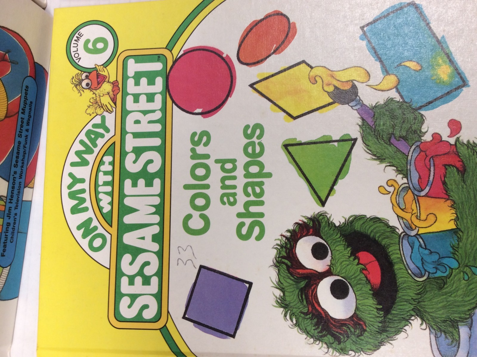 ON MY WAY WITH SESAME STREET LOT OF 12 HC 1989